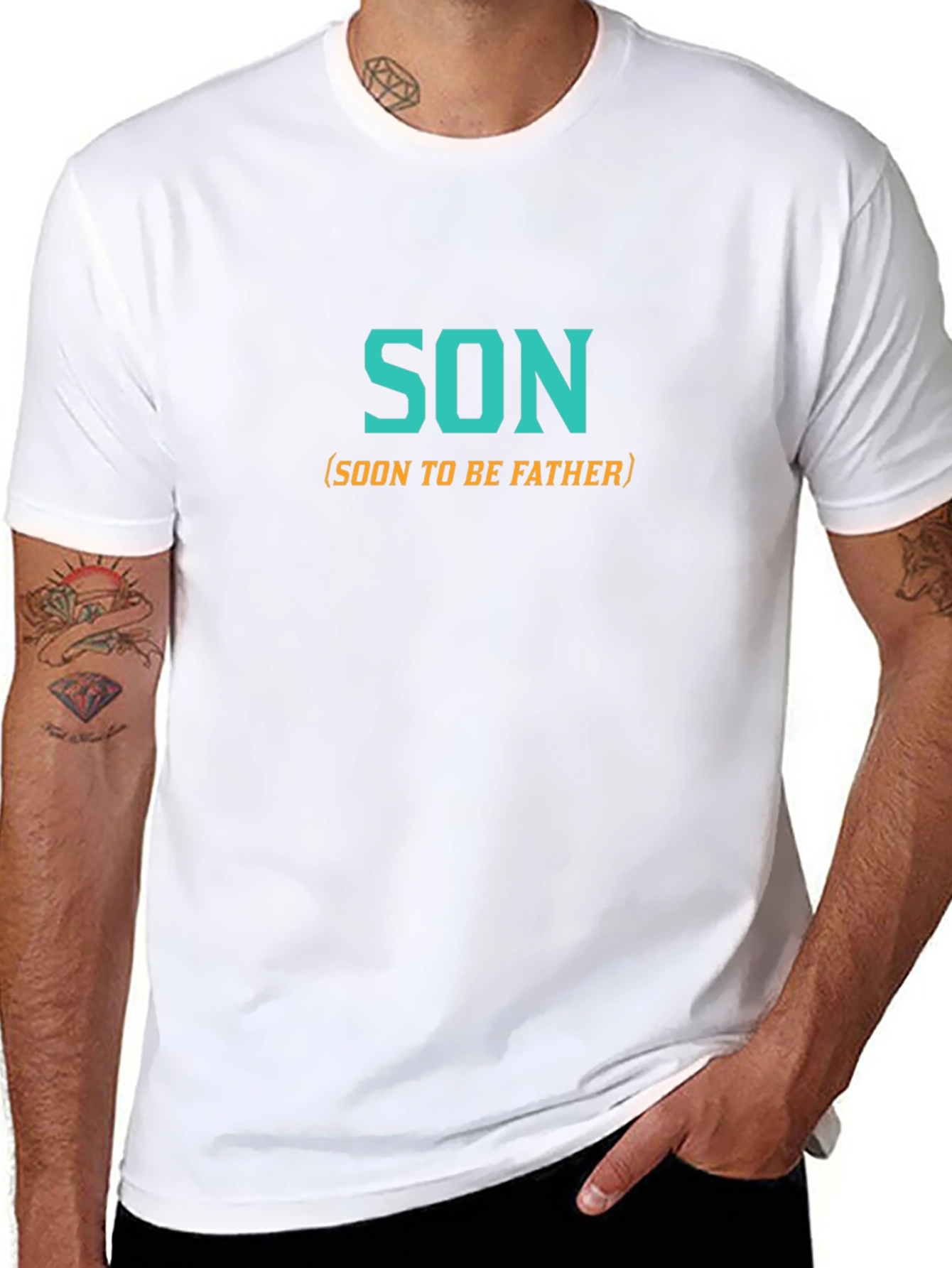 Soon to Be Father T-Shirt - Black