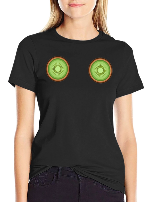 Kiwi Slice Graphic Tee - Unique Fruit Design