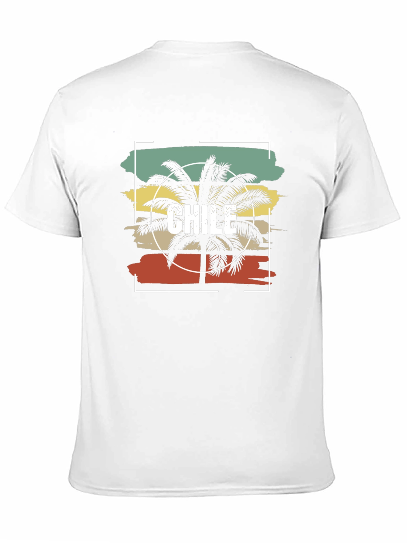Chile Palm Tree T-Shirt - Retro Style