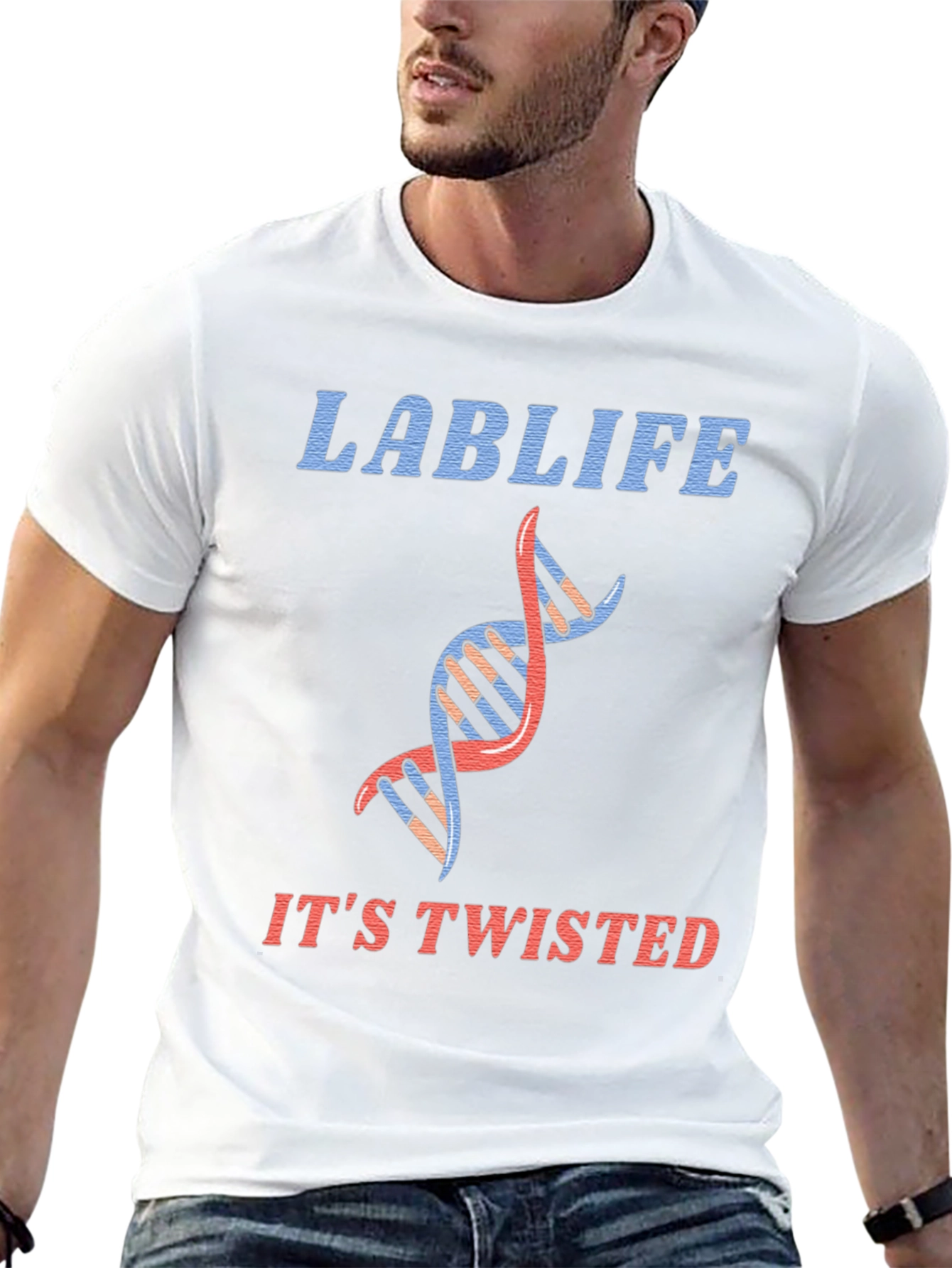 Lab Life Twisted T-Shirt - Science Bio Humor