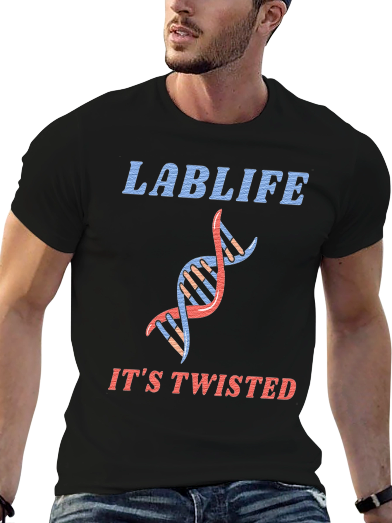 Lab Life Twisted T-Shirt - Science Bio Humor