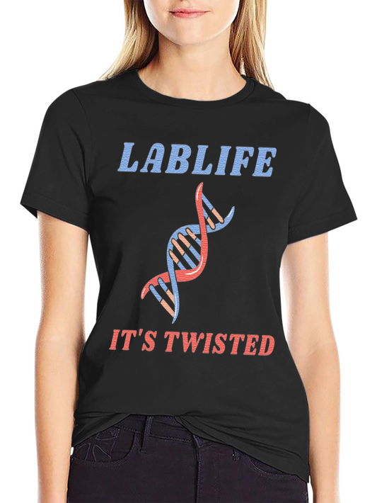 Lab Life Twisted T-Shirt - Science Bio Humor