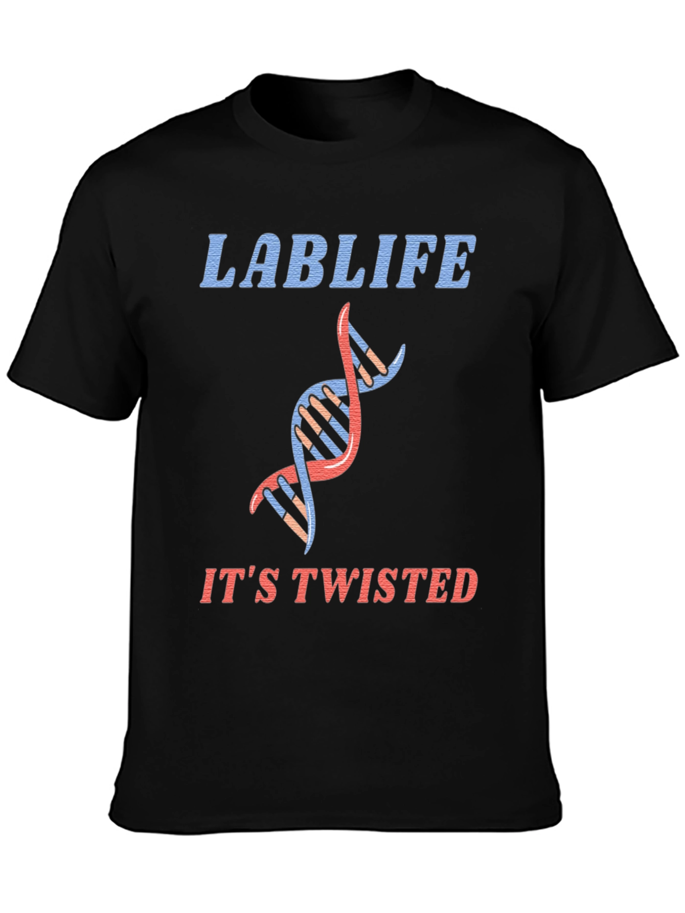 Lab Life Twisted T-Shirt - Science Bio Humor