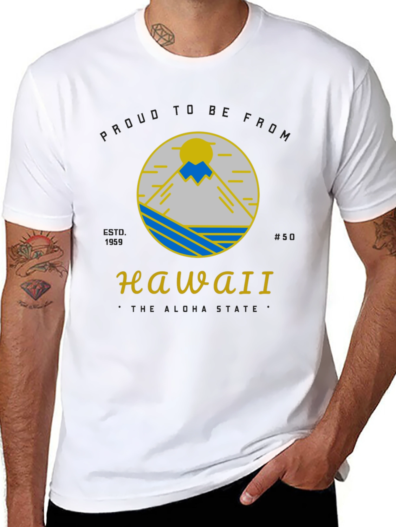 Hawaii Pride T-Shirt - The Aloha State Graphic Tee