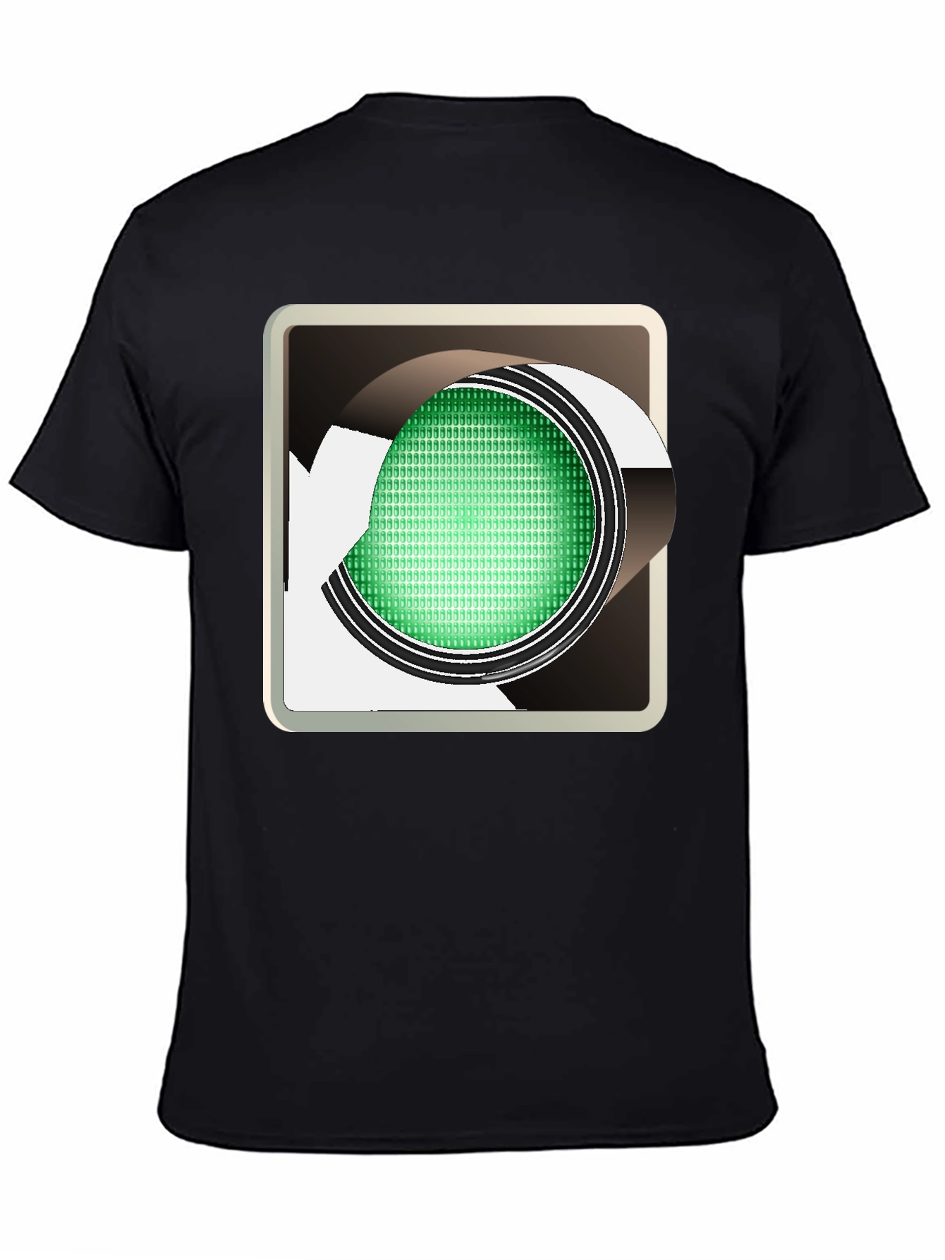 Green Light Graphic Tee - Modern Urban Style