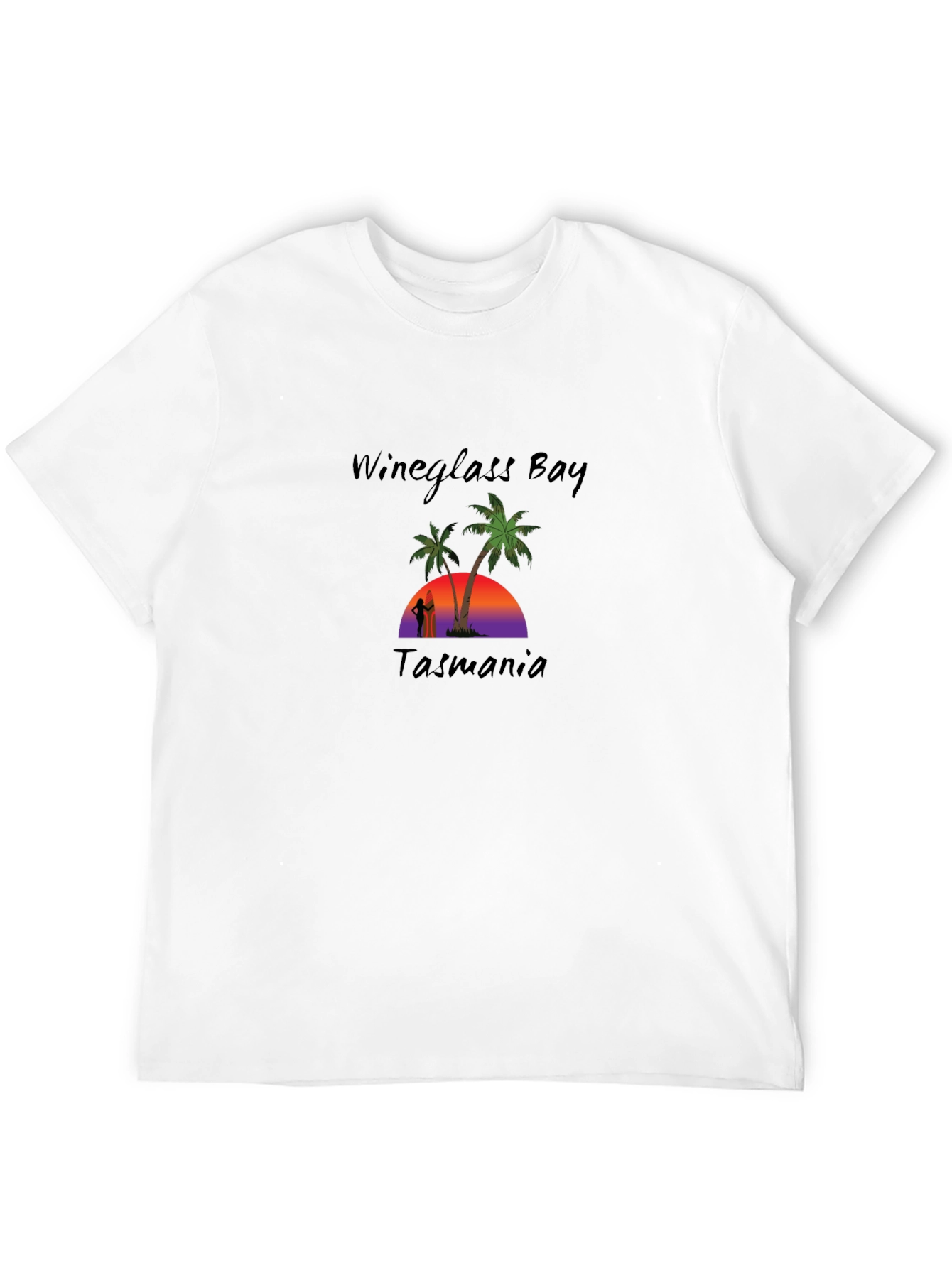 Wineglass Bay Tasmania Graphic T-Shirt