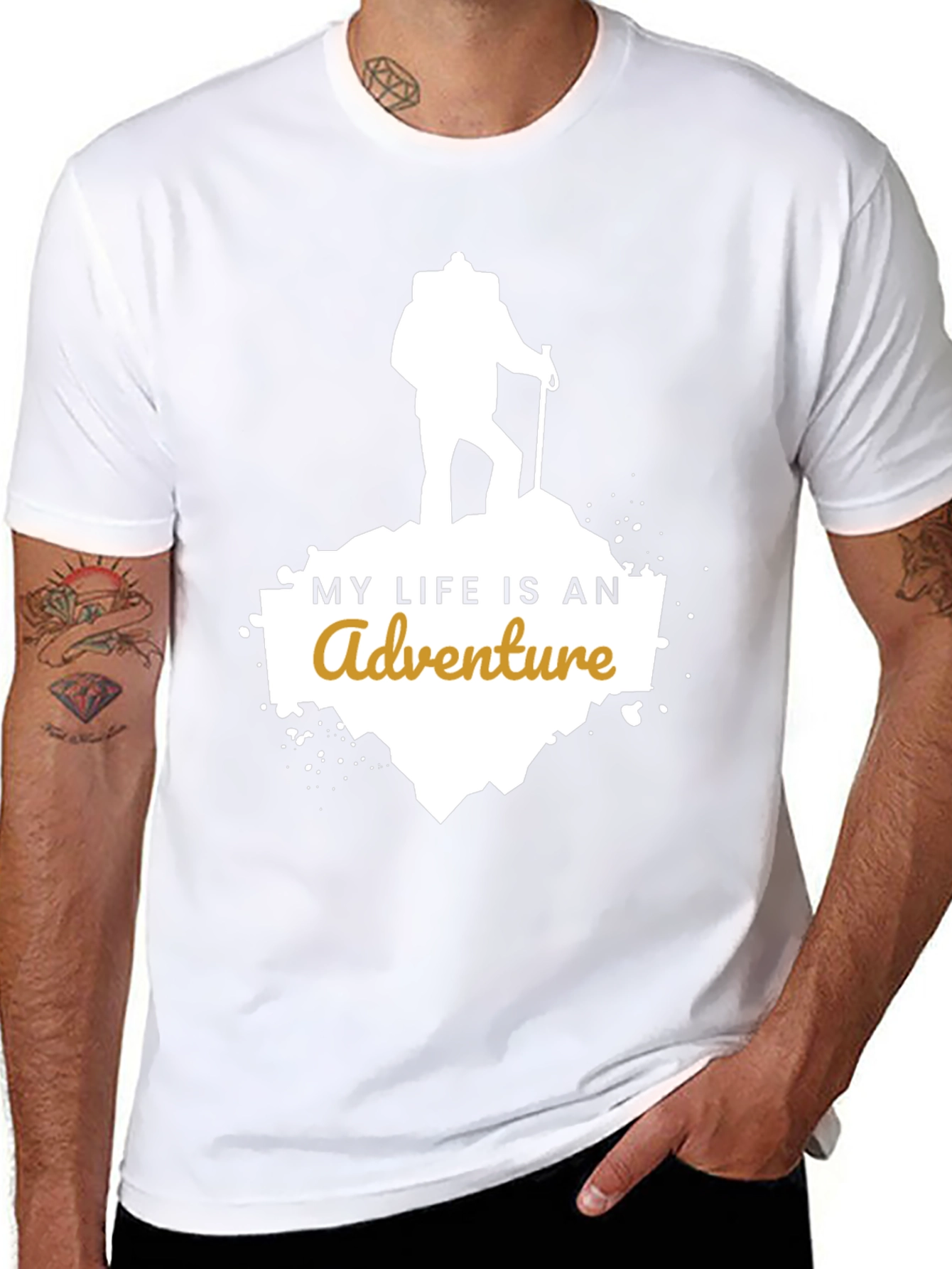 Adventure Seeker Black T-Shirt