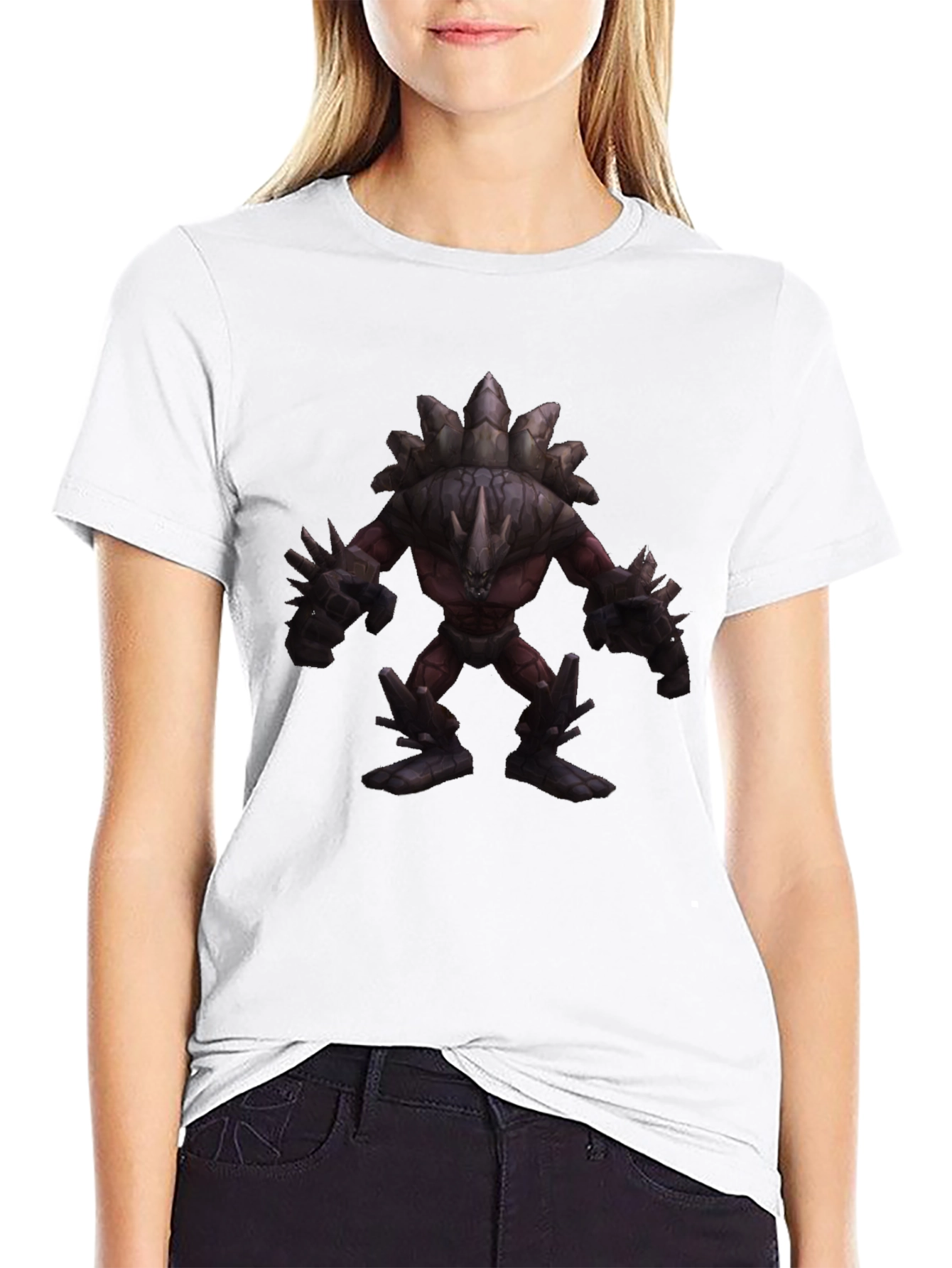 Monster Graphic Black T-Shirt
