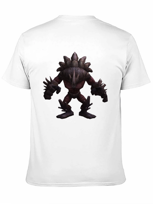 Monster Graphic Black T-Shirt