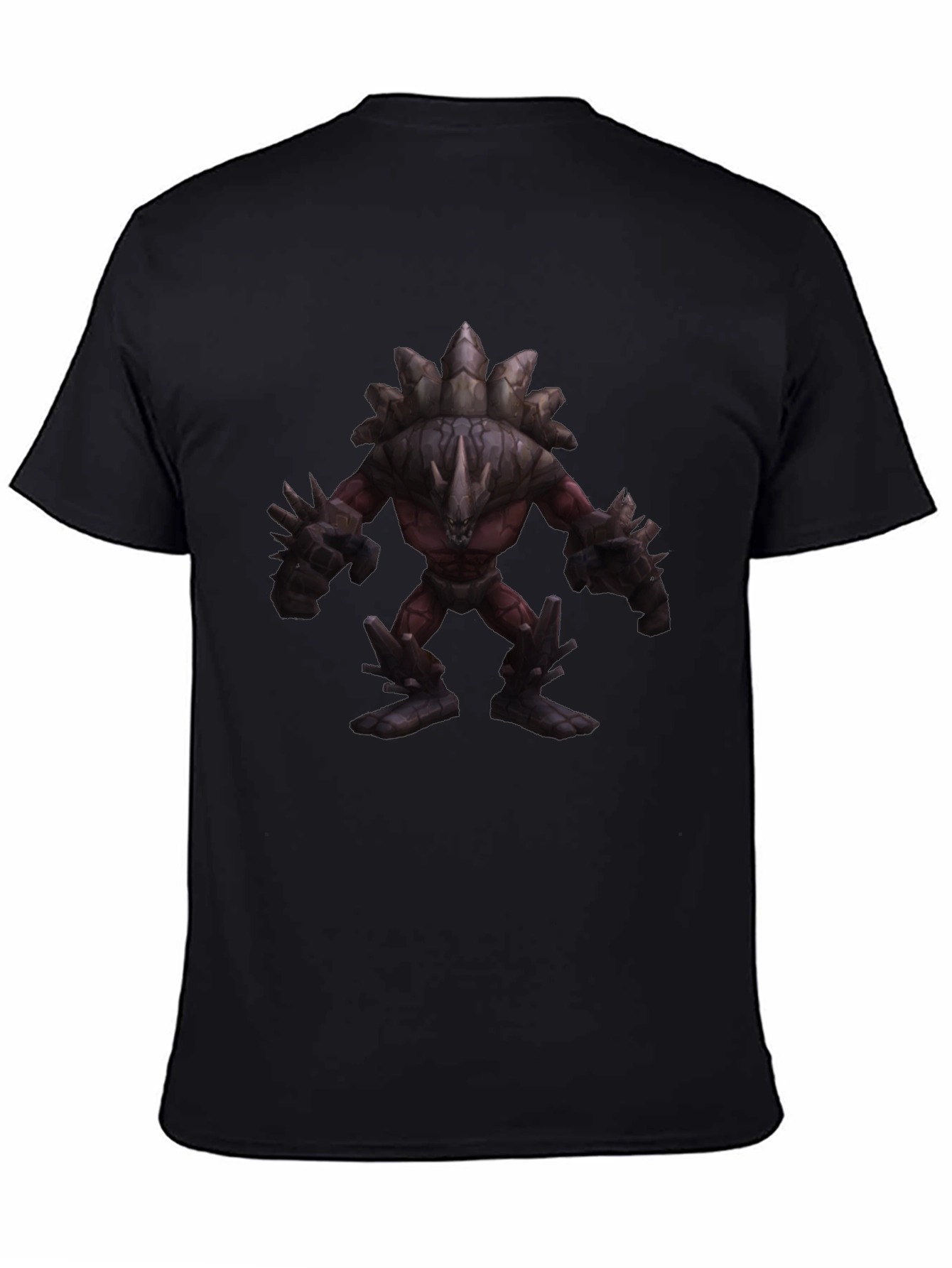 Monster Graphic Black T-Shirt