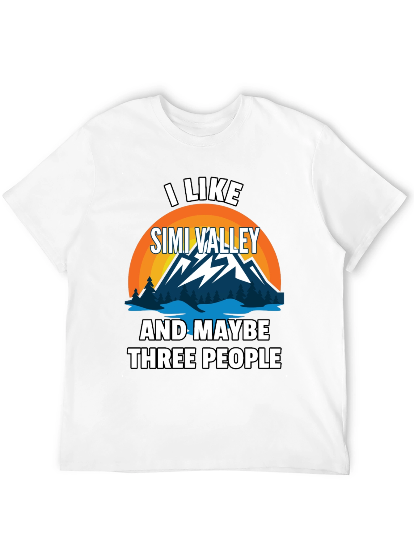 Simi Valley Graphic T-Shirt - I Like Simi Valley