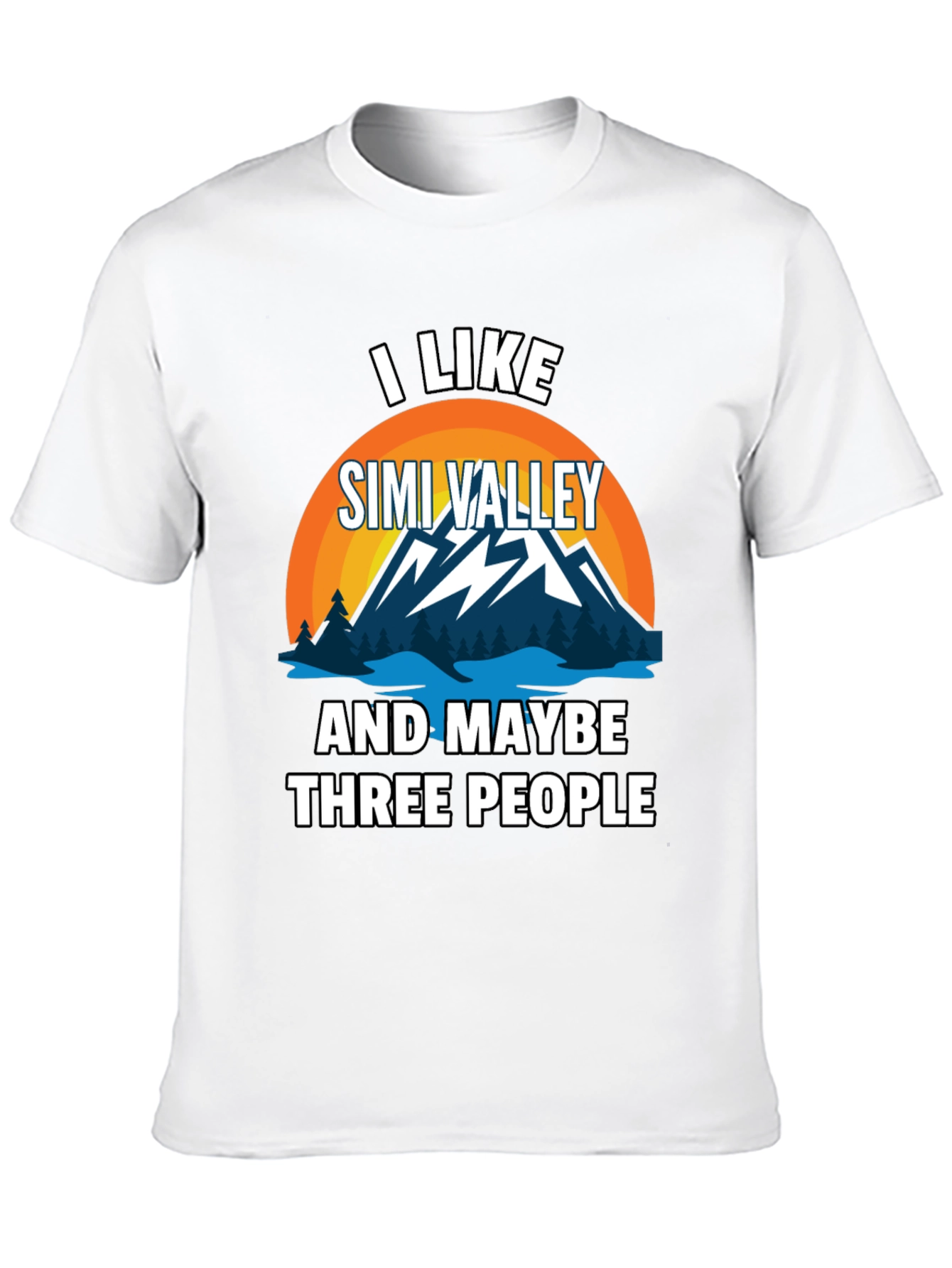 Simi Valley Graphic T-Shirt - I Like Simi Valley