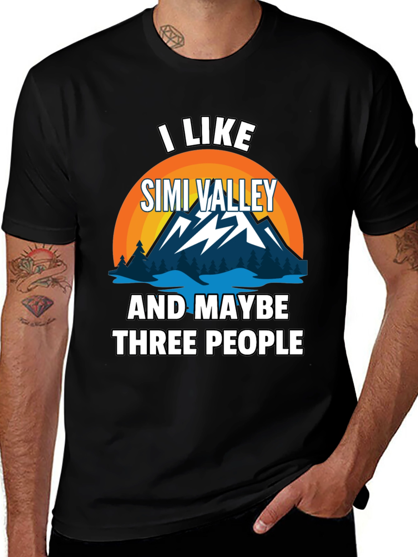 Simi Valley Graphic T-Shirt - I Like Simi Valley