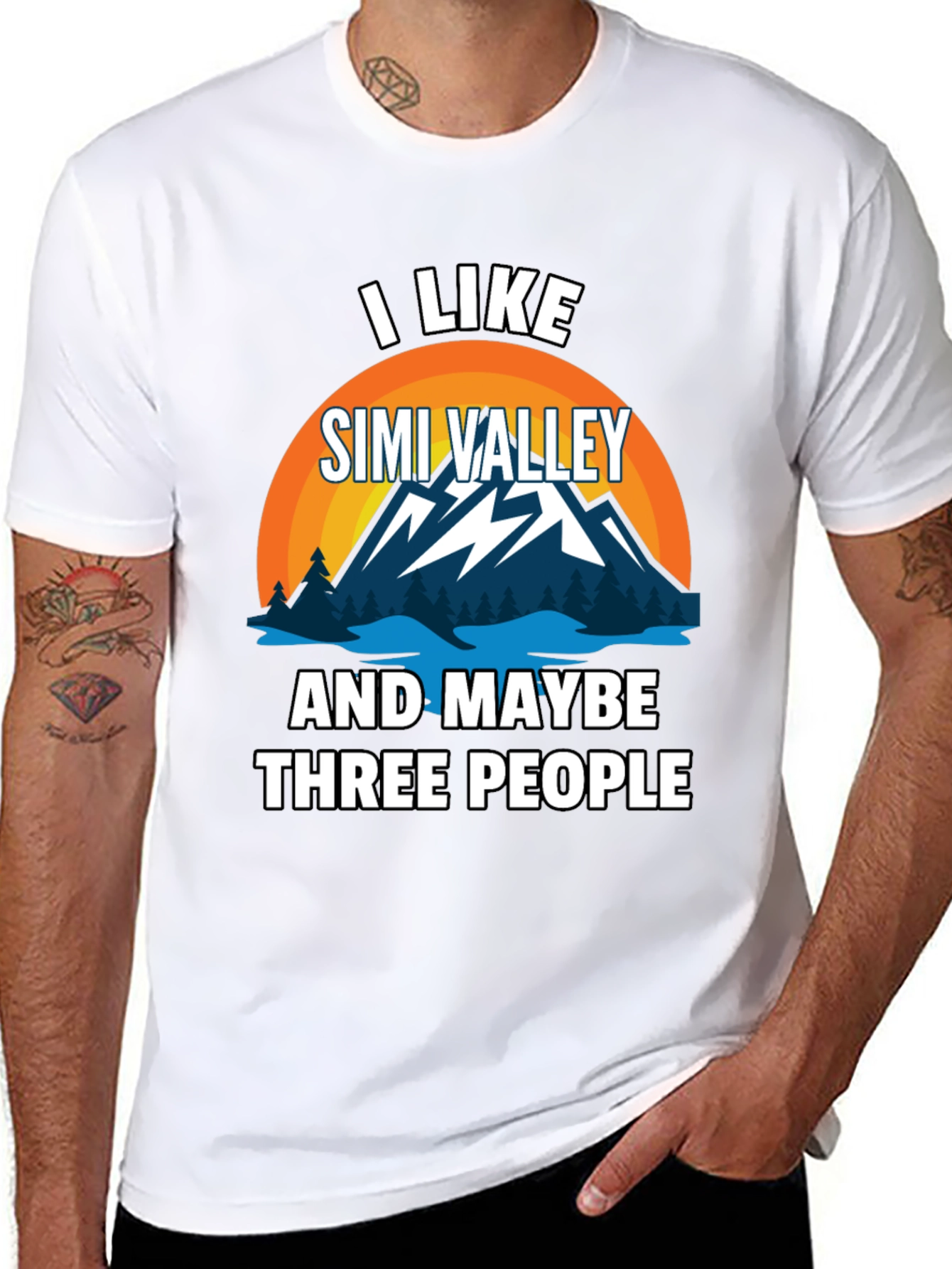 Simi Valley Graphic T-Shirt - I Like Simi Valley