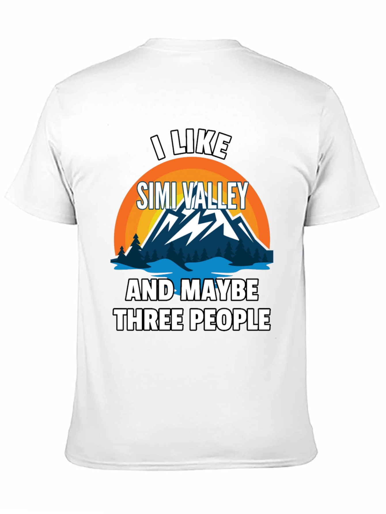 Simi Valley Graphic T-Shirt - I Like Simi Valley