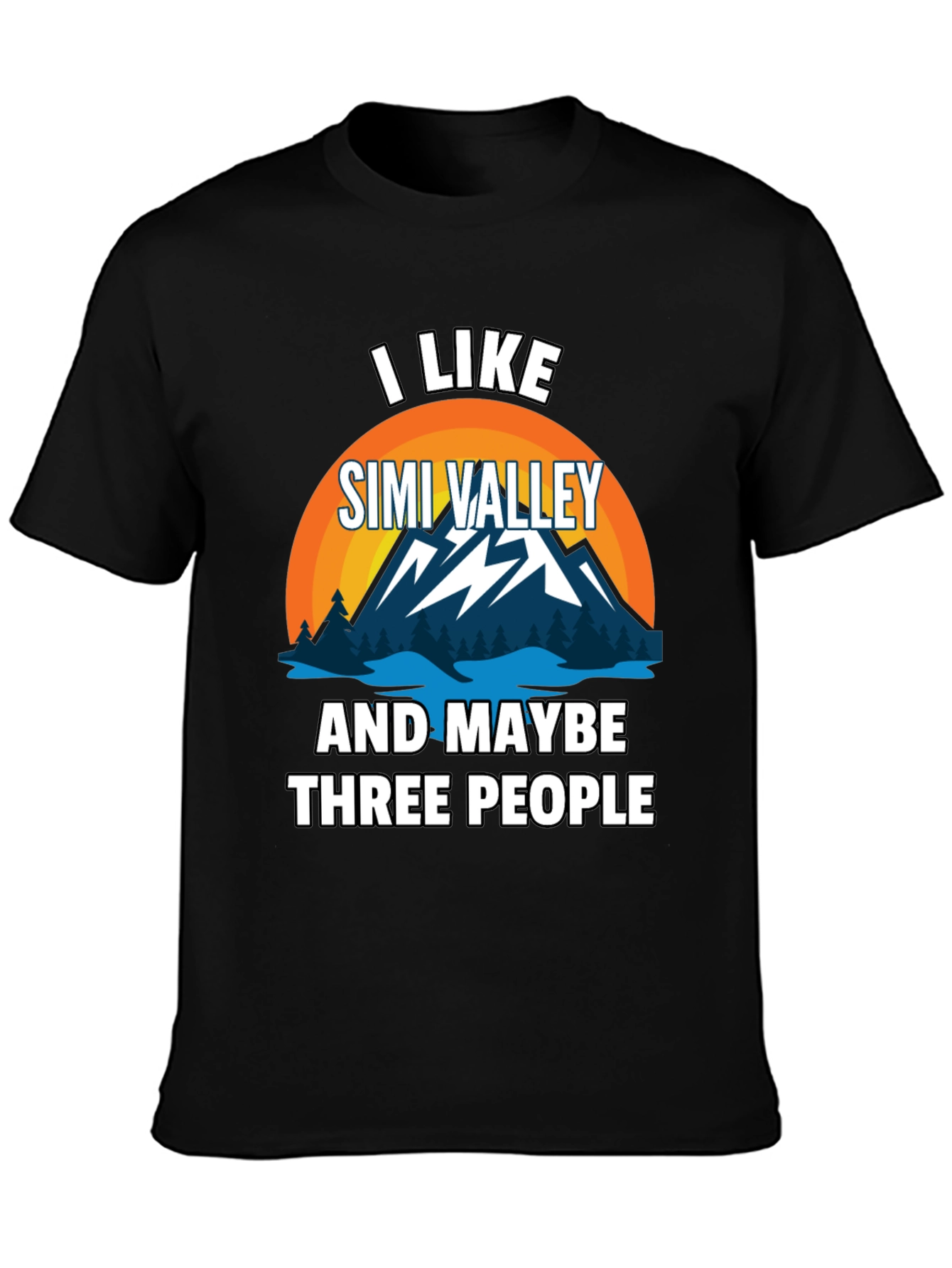 Simi Valley Graphic T-Shirt - I Like Simi Valley