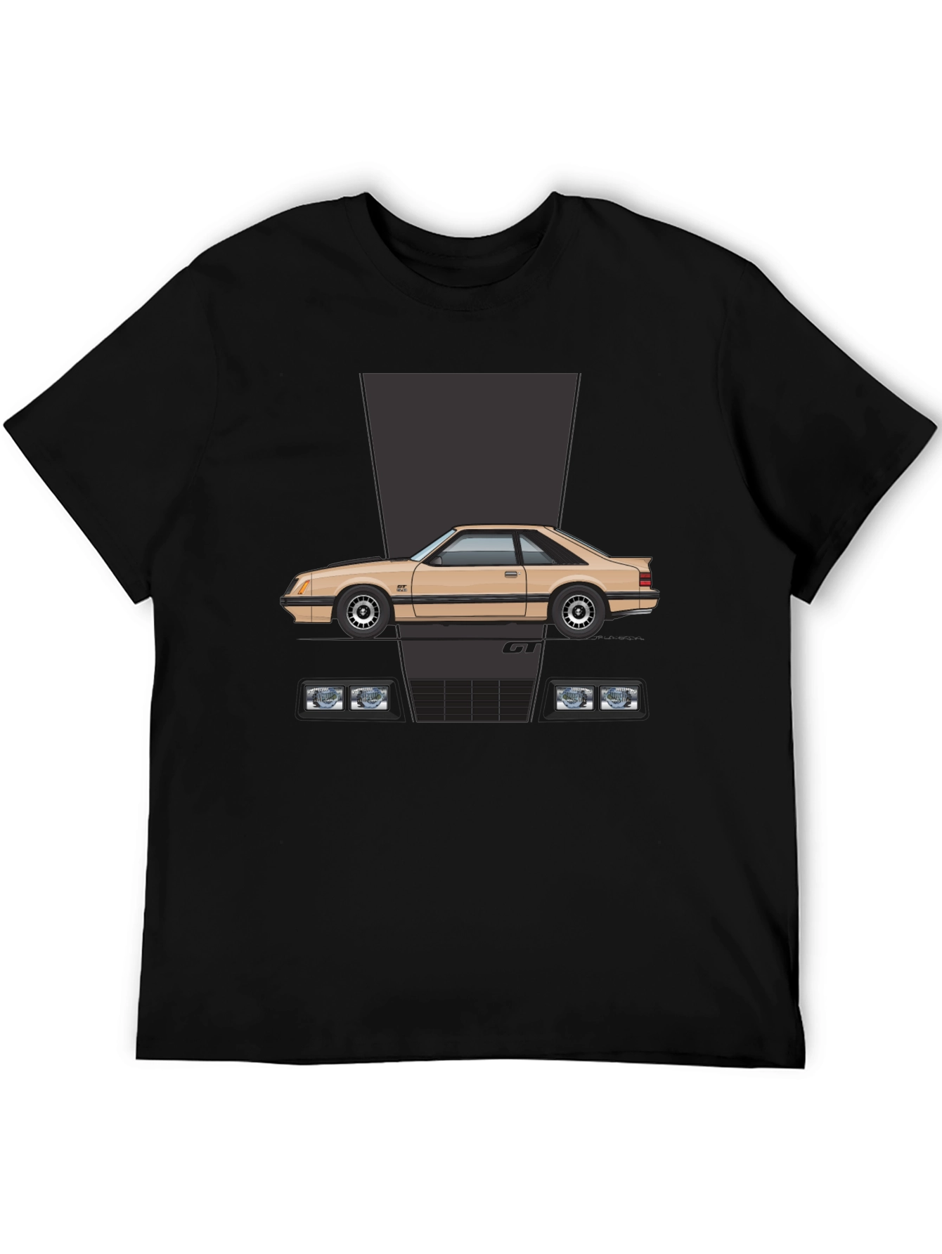 Retro 80s Car Graphic Tee - Classic Cool