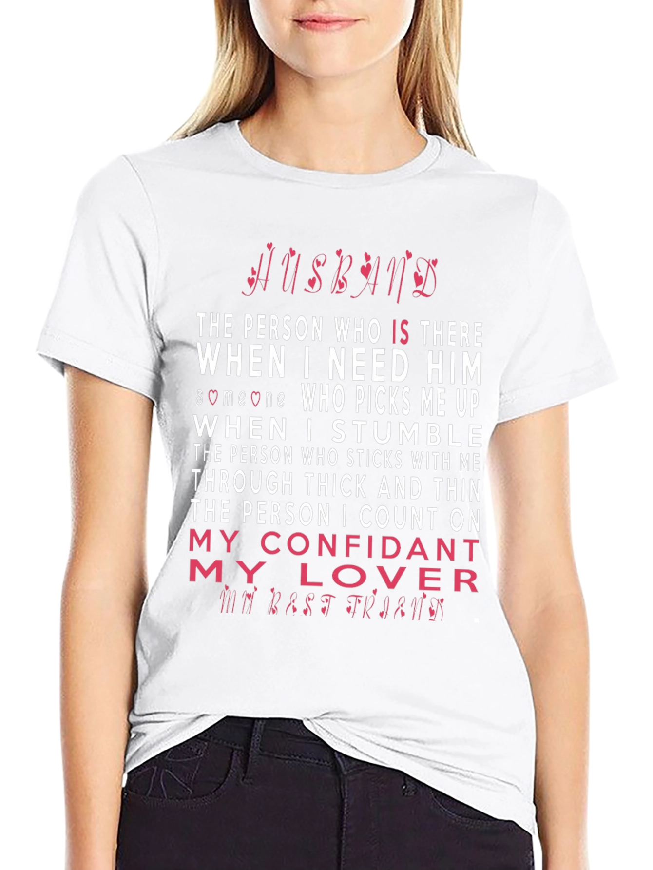 Husband Confidant Lover Best Friend T-Shirt