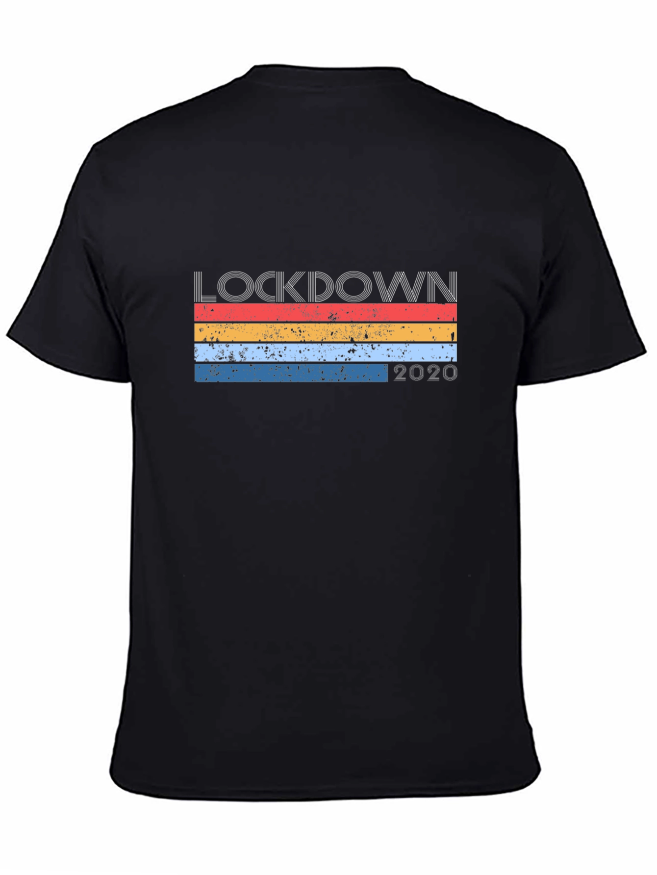 Lockdown 2020 Retro Graphic T-Shirt