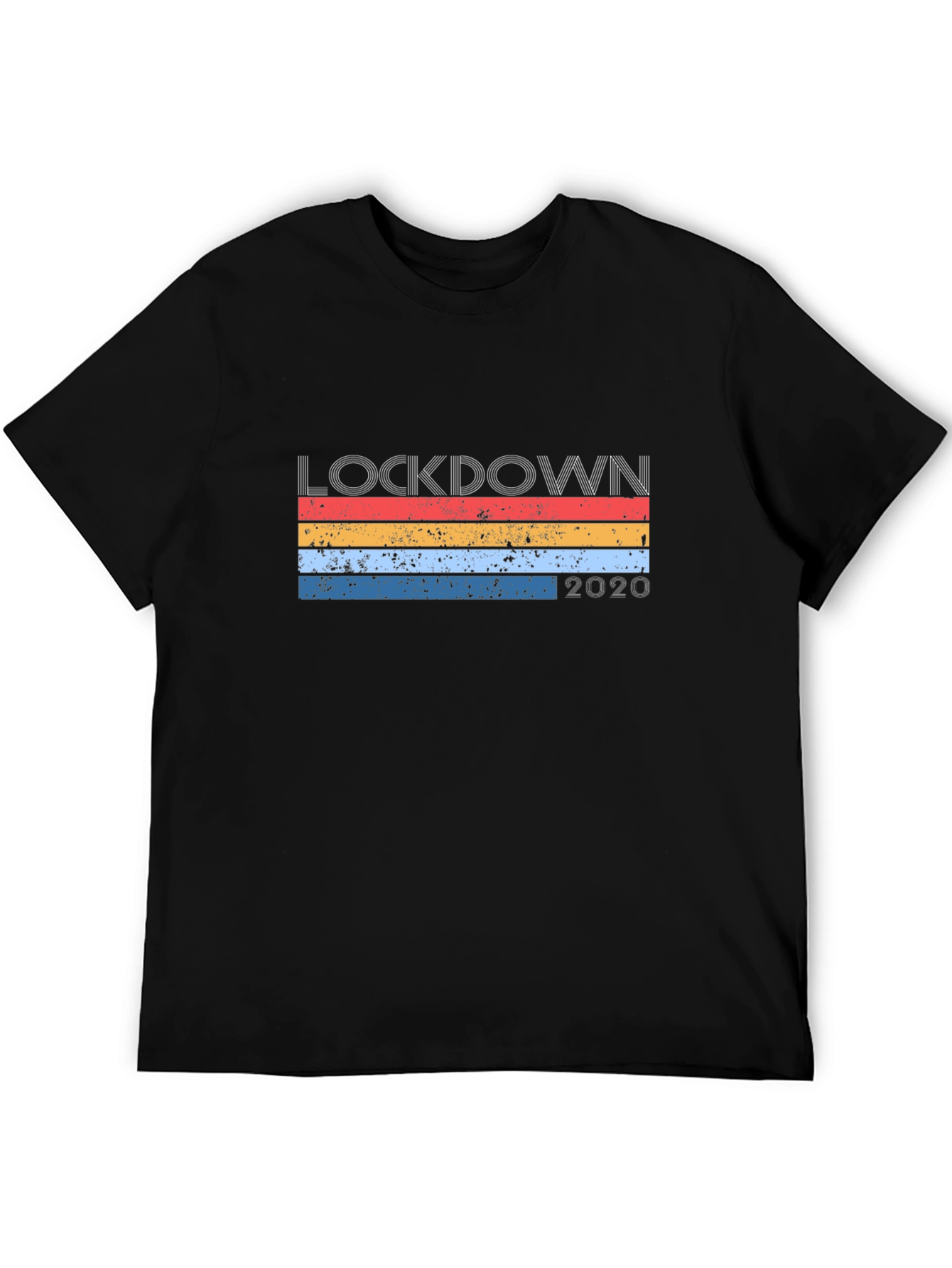Lockdown 2020 Retro Graphic T-Shirt