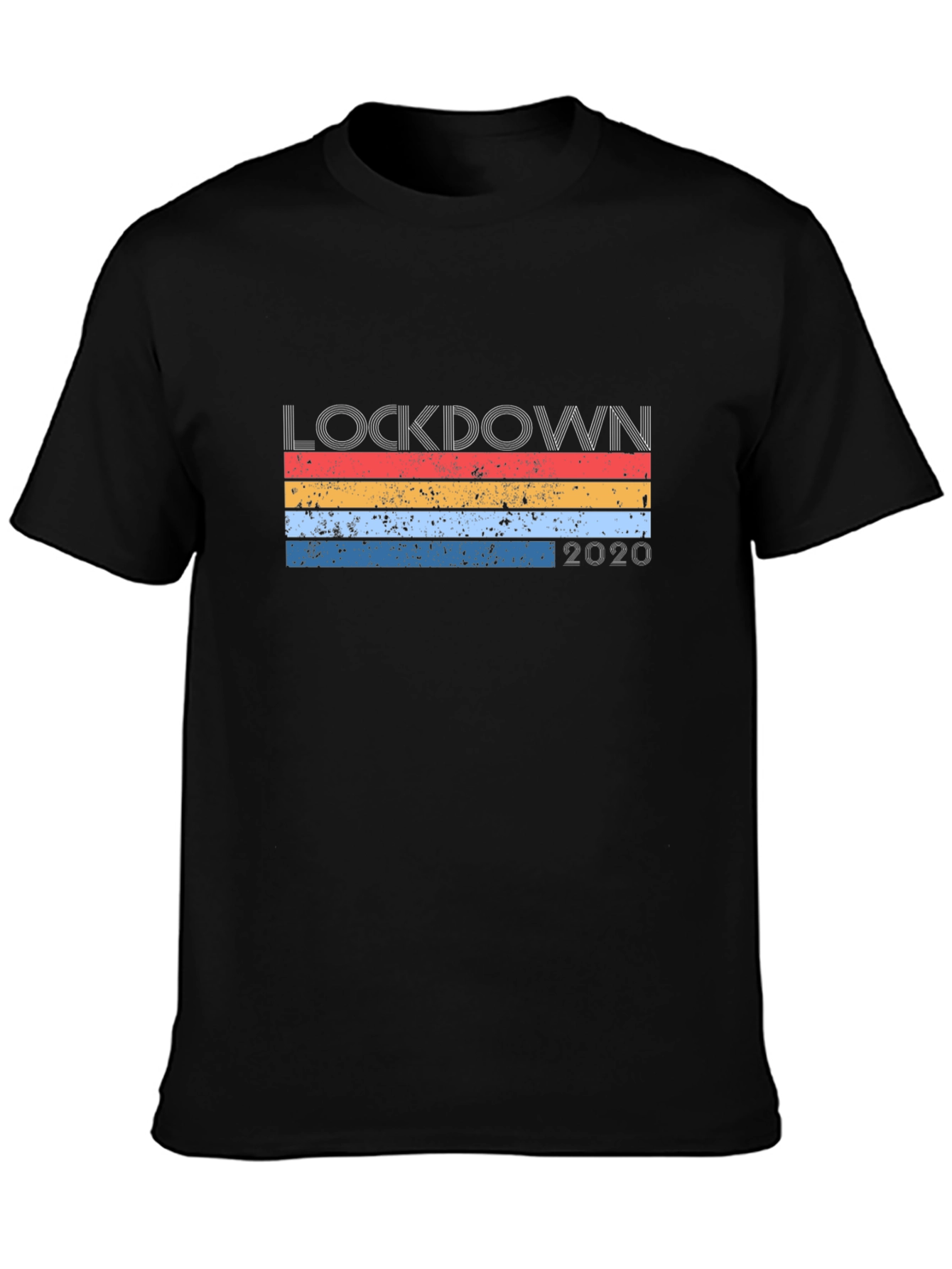 Lockdown 2020 Retro Graphic T-Shirt