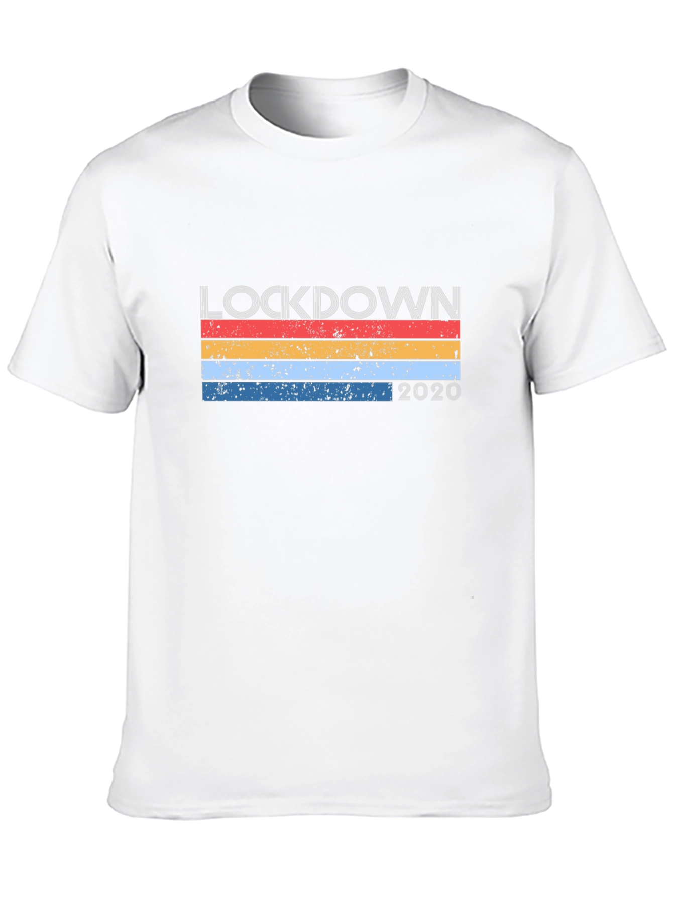 Lockdown 2020 Retro Graphic T-Shirt