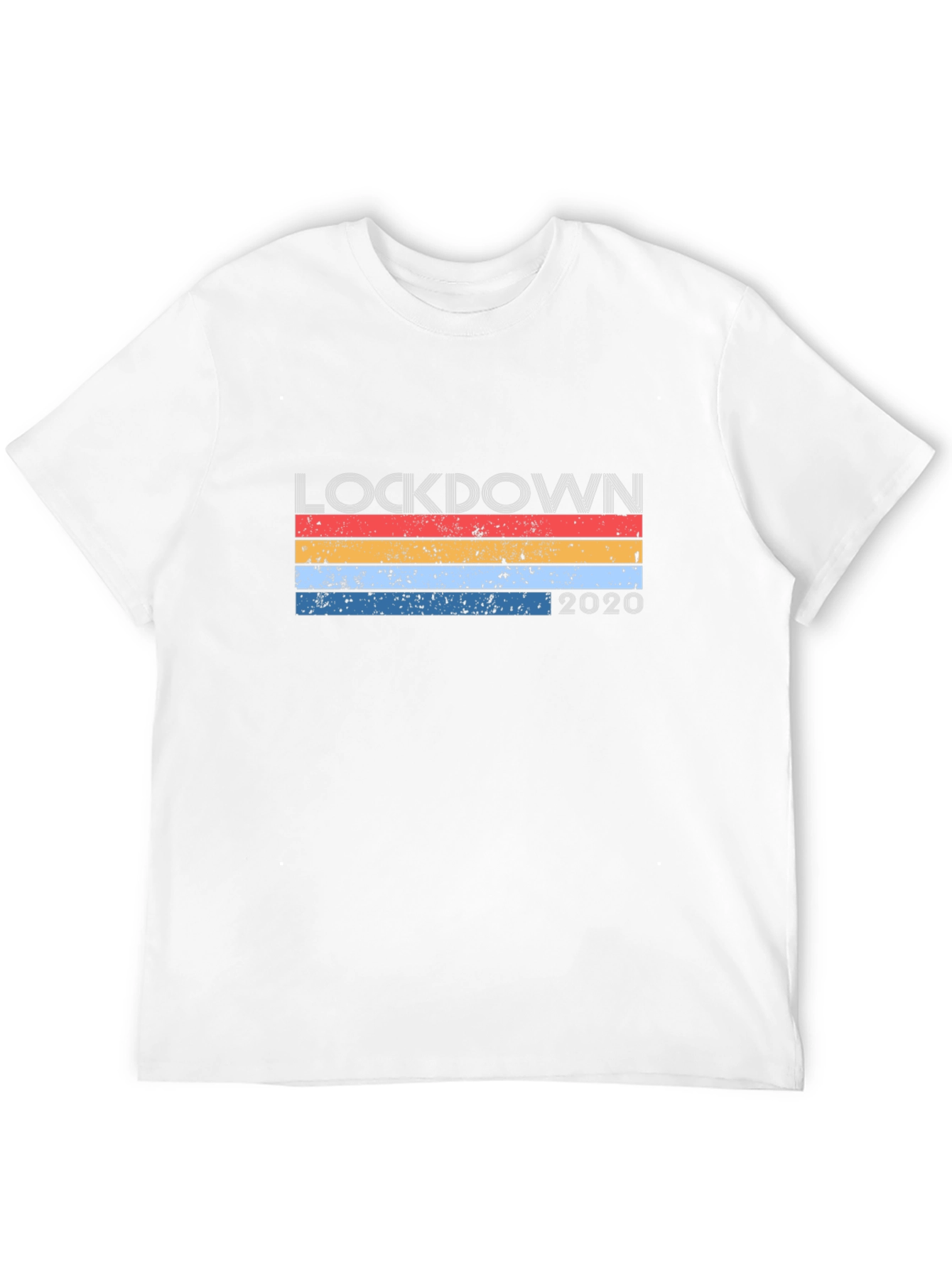Lockdown 2020 Retro Graphic T-Shirt