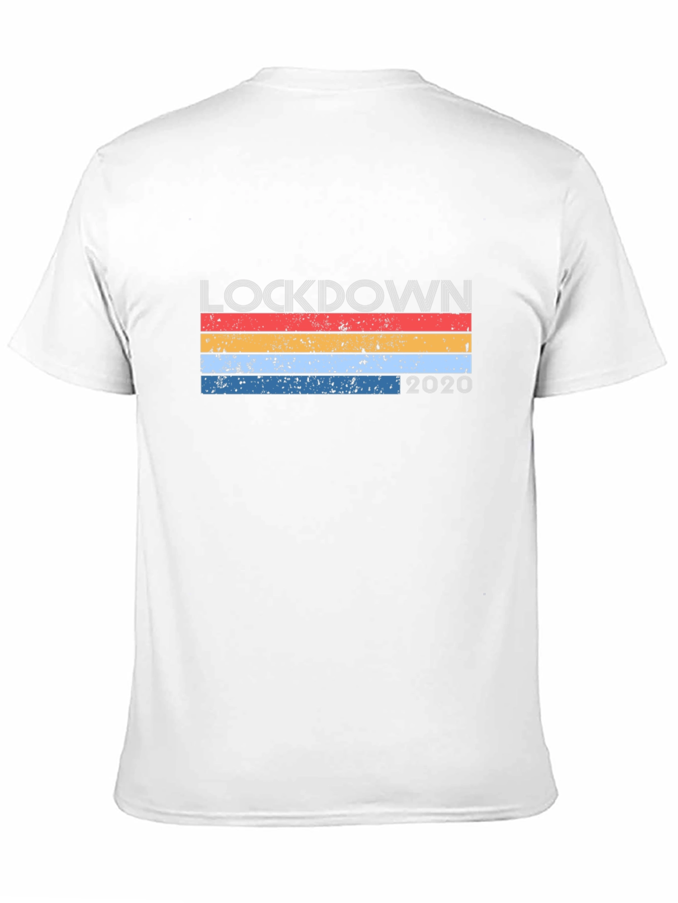 Lockdown 2020 Retro Graphic T-Shirt