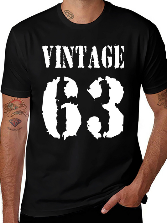 Vintage 63 Graphic T-Shirt - Classic Design