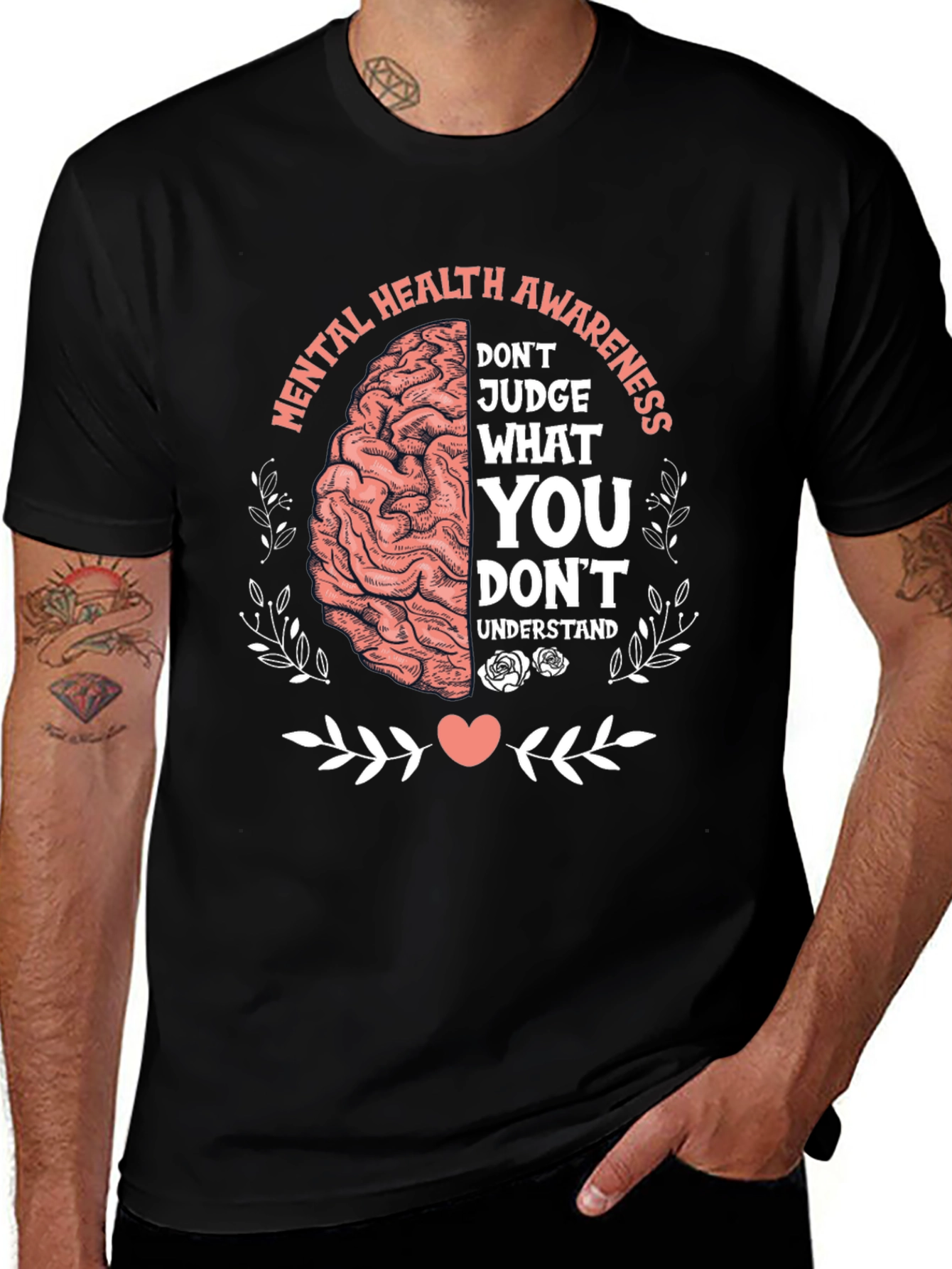 Mental Health Awareness T-Shirt - Judge What You Understand
