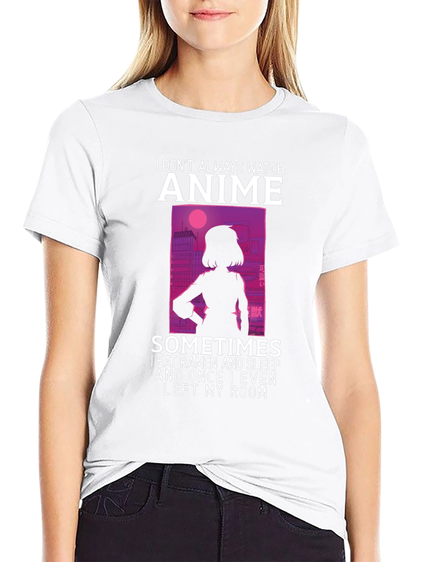 Anime Lover T-Shirt - Ramen & Sleep Design