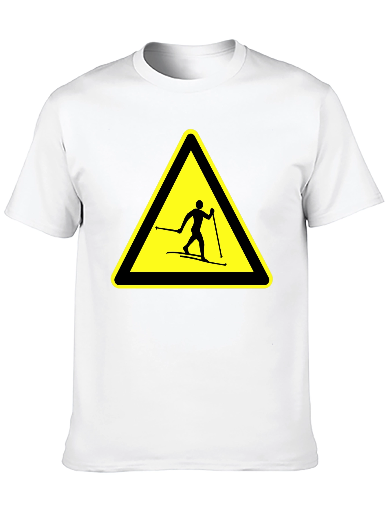 Ski Hazard Black T-Shirt