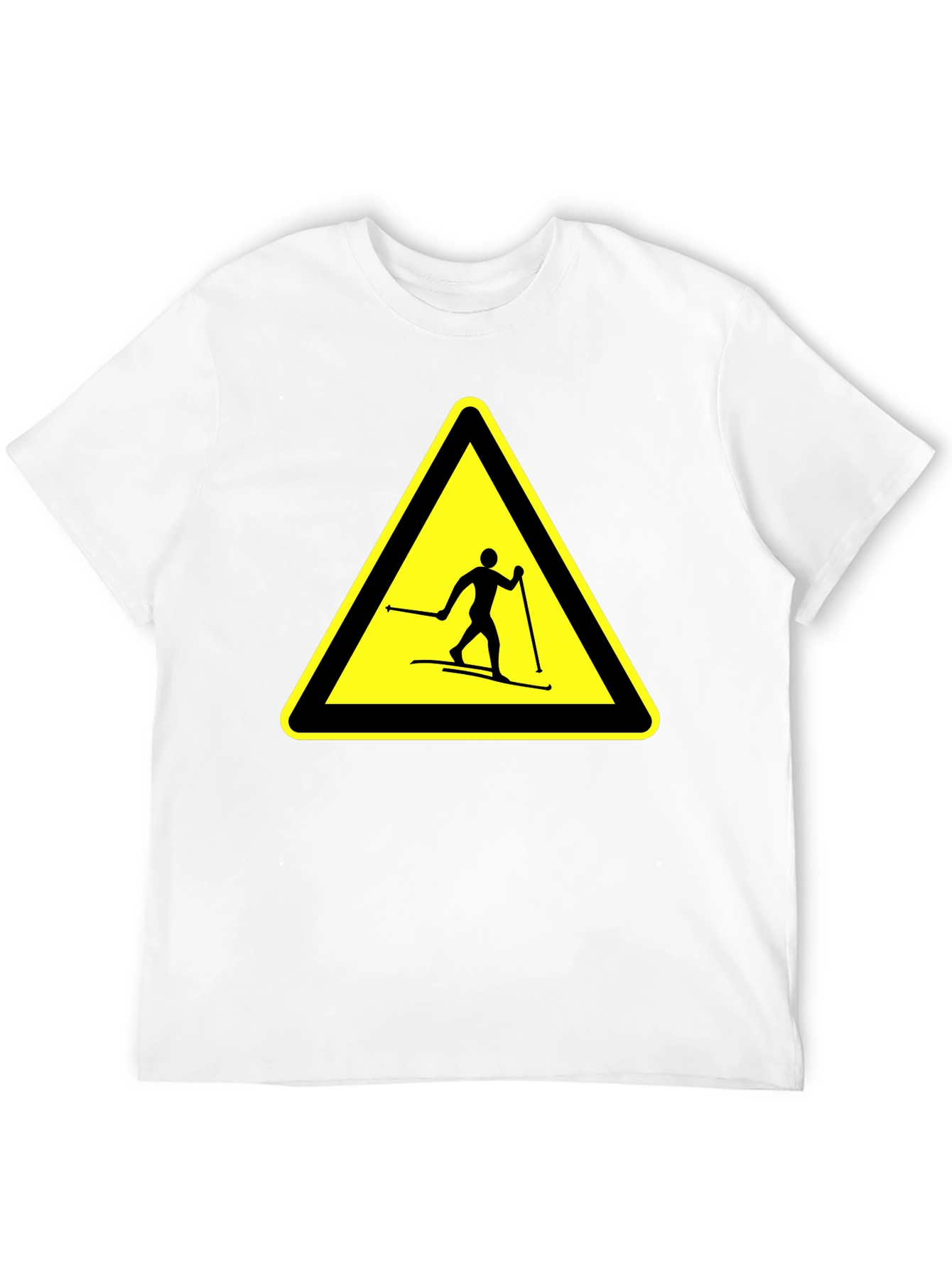Ski Hazard Black T-Shirt