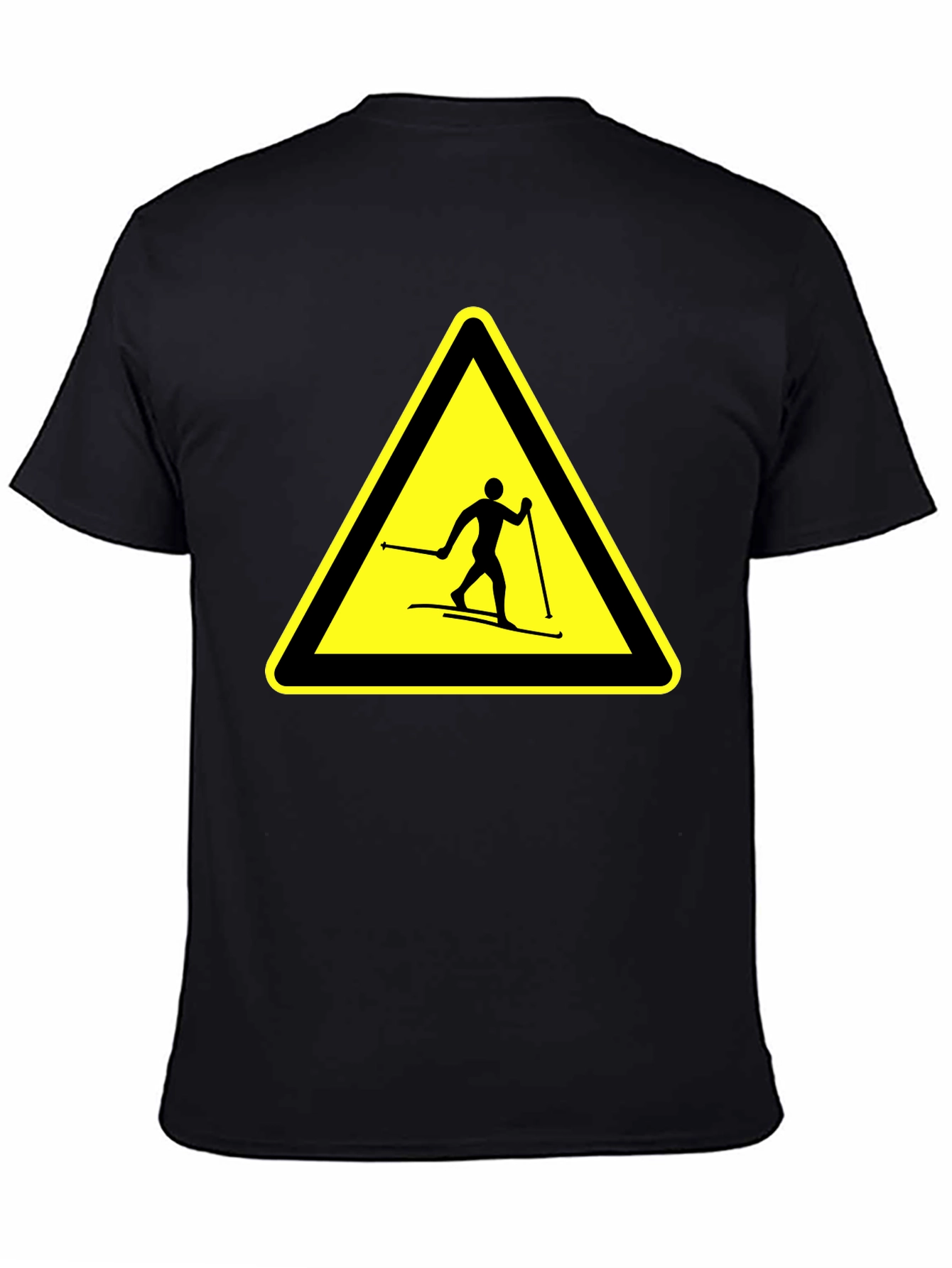 Ski Hazard Black T-Shirt