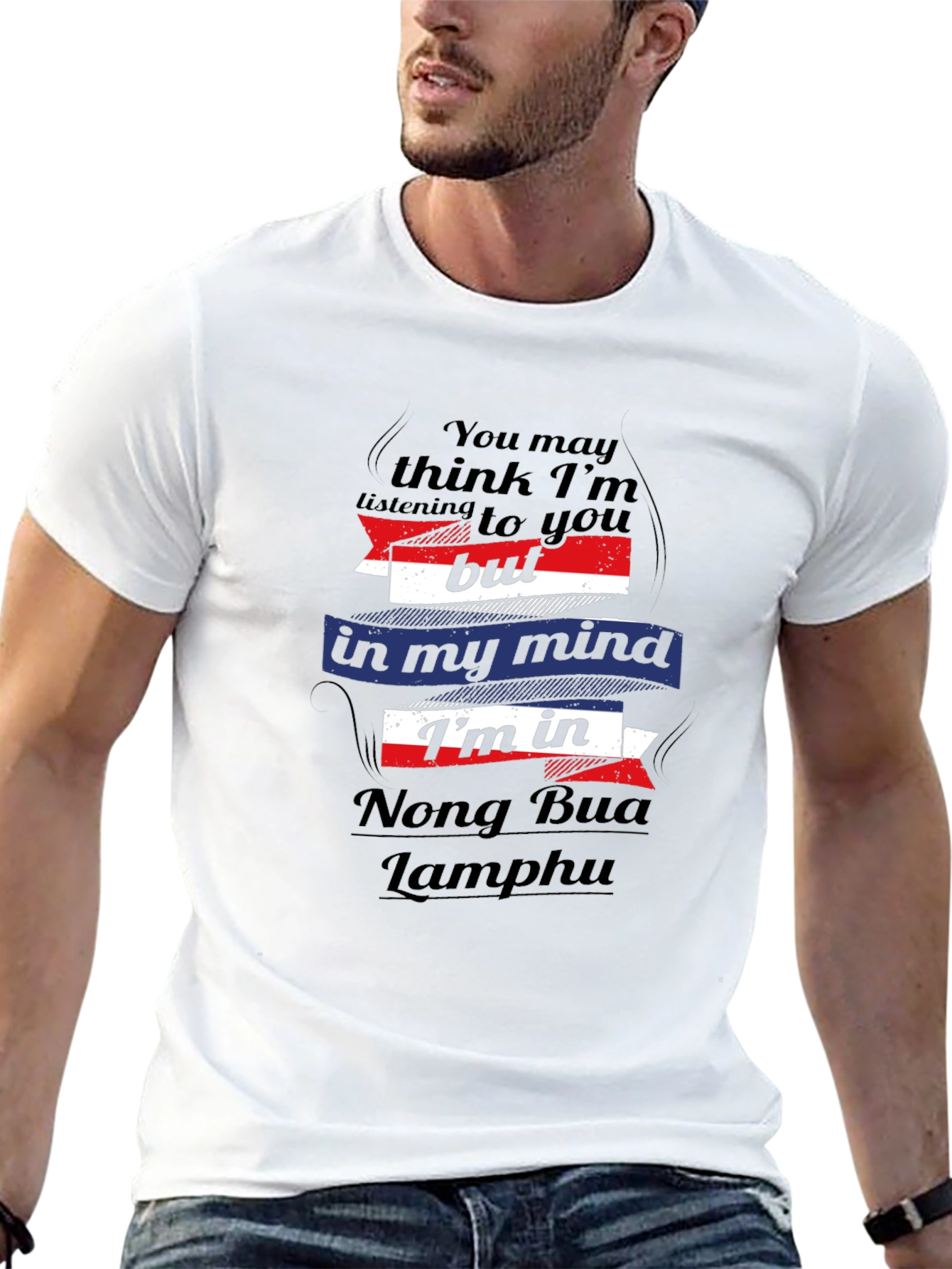 Nong Bua Lamphu T-Shirt - Mens Black Tee