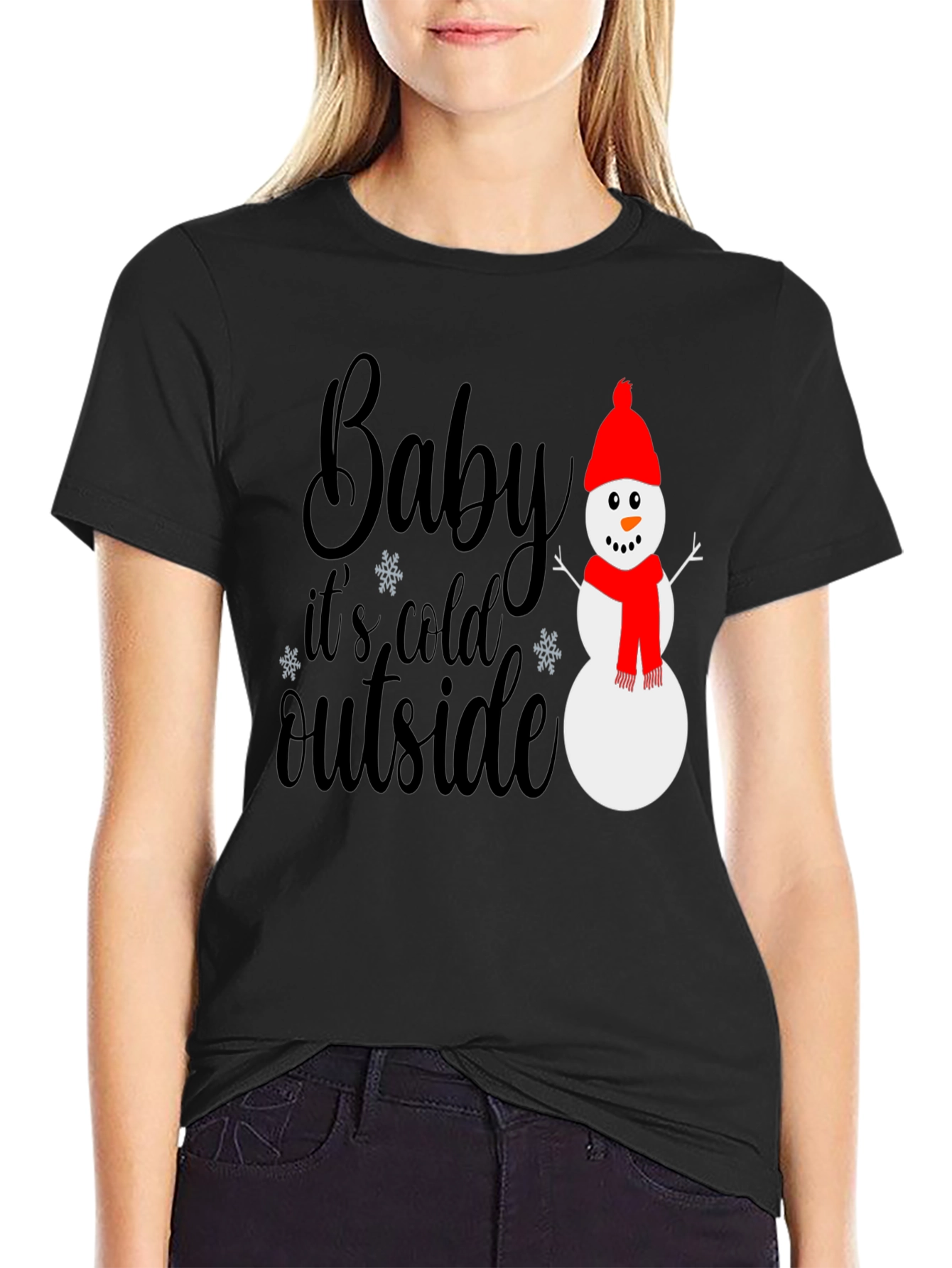 Baby Its Cold Outside Graphic Tee