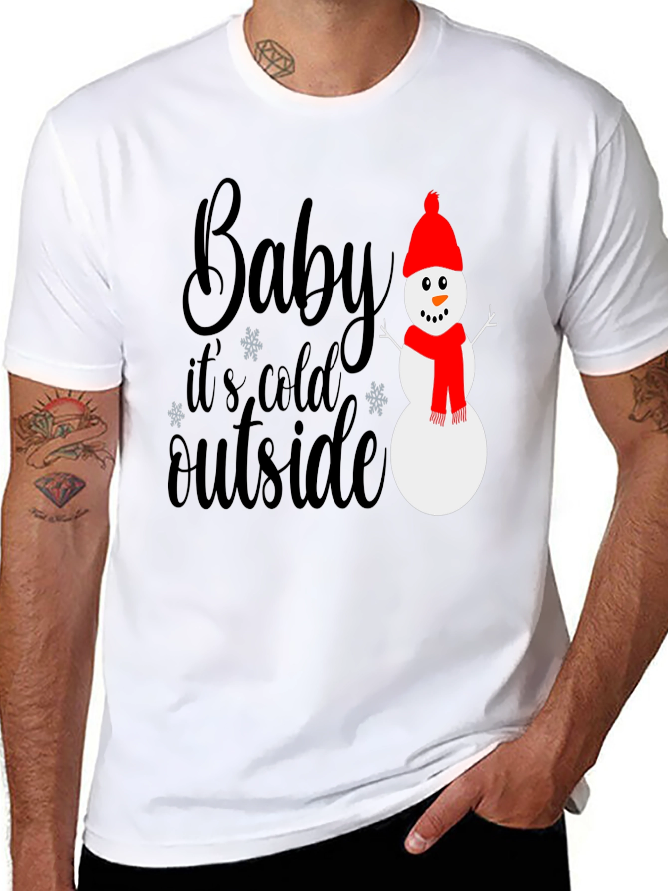 Baby Its Cold Outside Graphic Tee