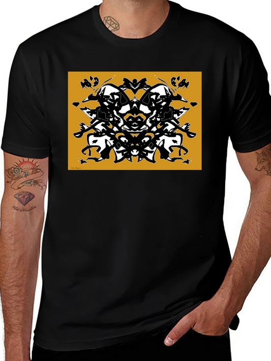 Abstract Rorschach Inkblot Graphic Tee