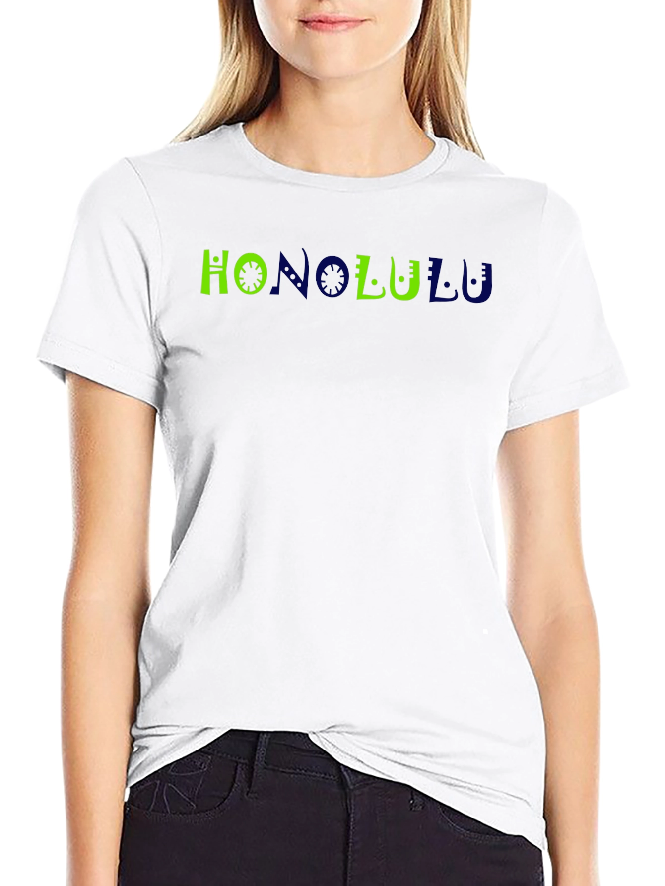 Honolulu Graphic Tee - Island Vibes