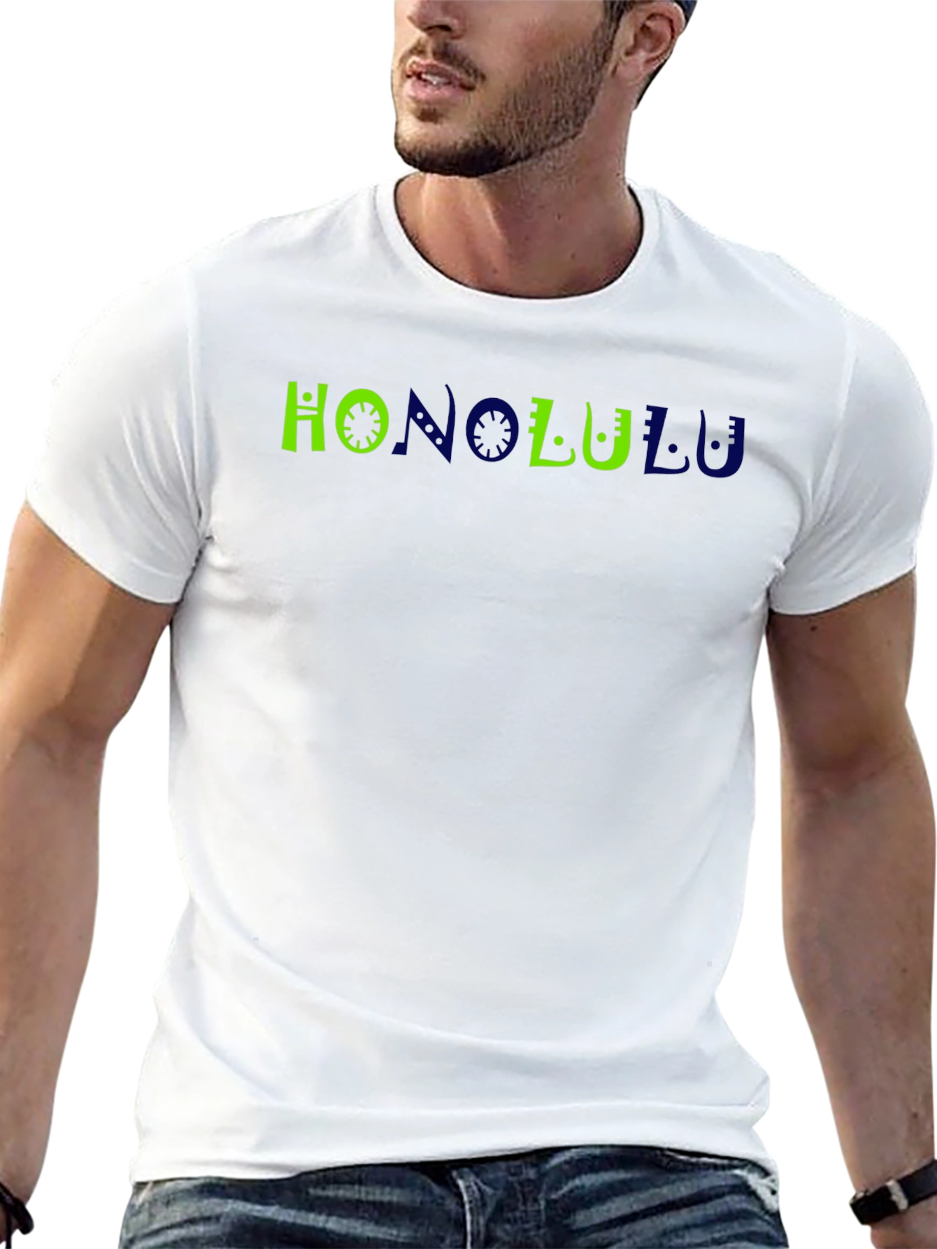Honolulu Graphic Tee - Island Vibes