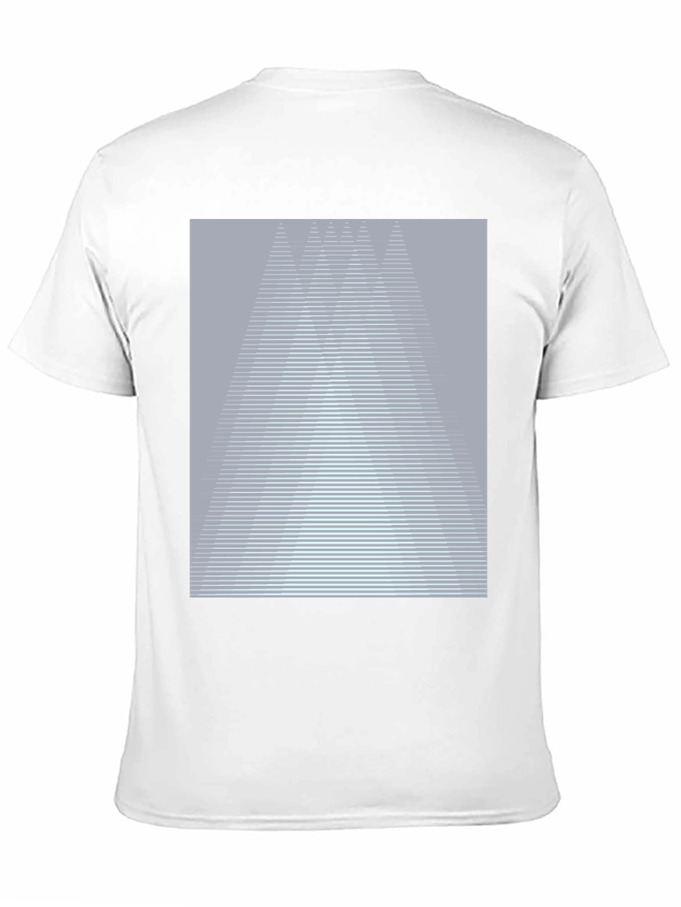 Abstract Geometric Graphic Tee - Modern Casual Shirt