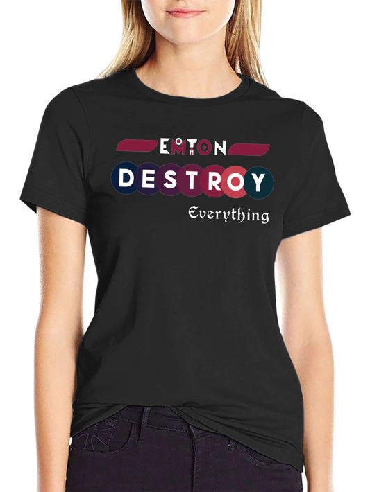 Emton Destroy Everything Graphic Tee