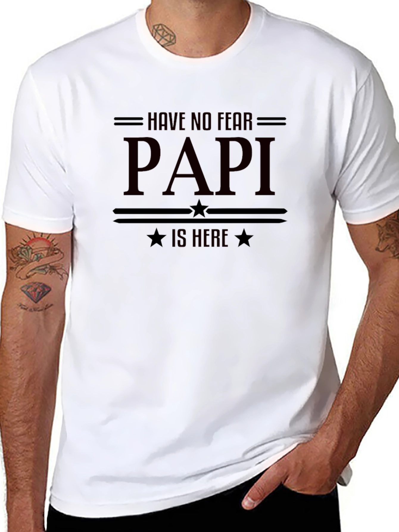 Have No Fear Papi Is Here Graphic T-Shirt