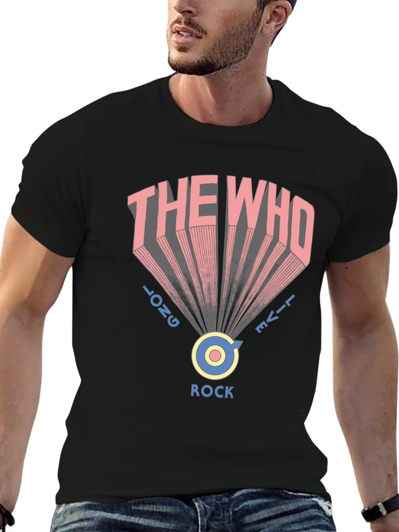 The Who Long Live Rock Black T-Shirt