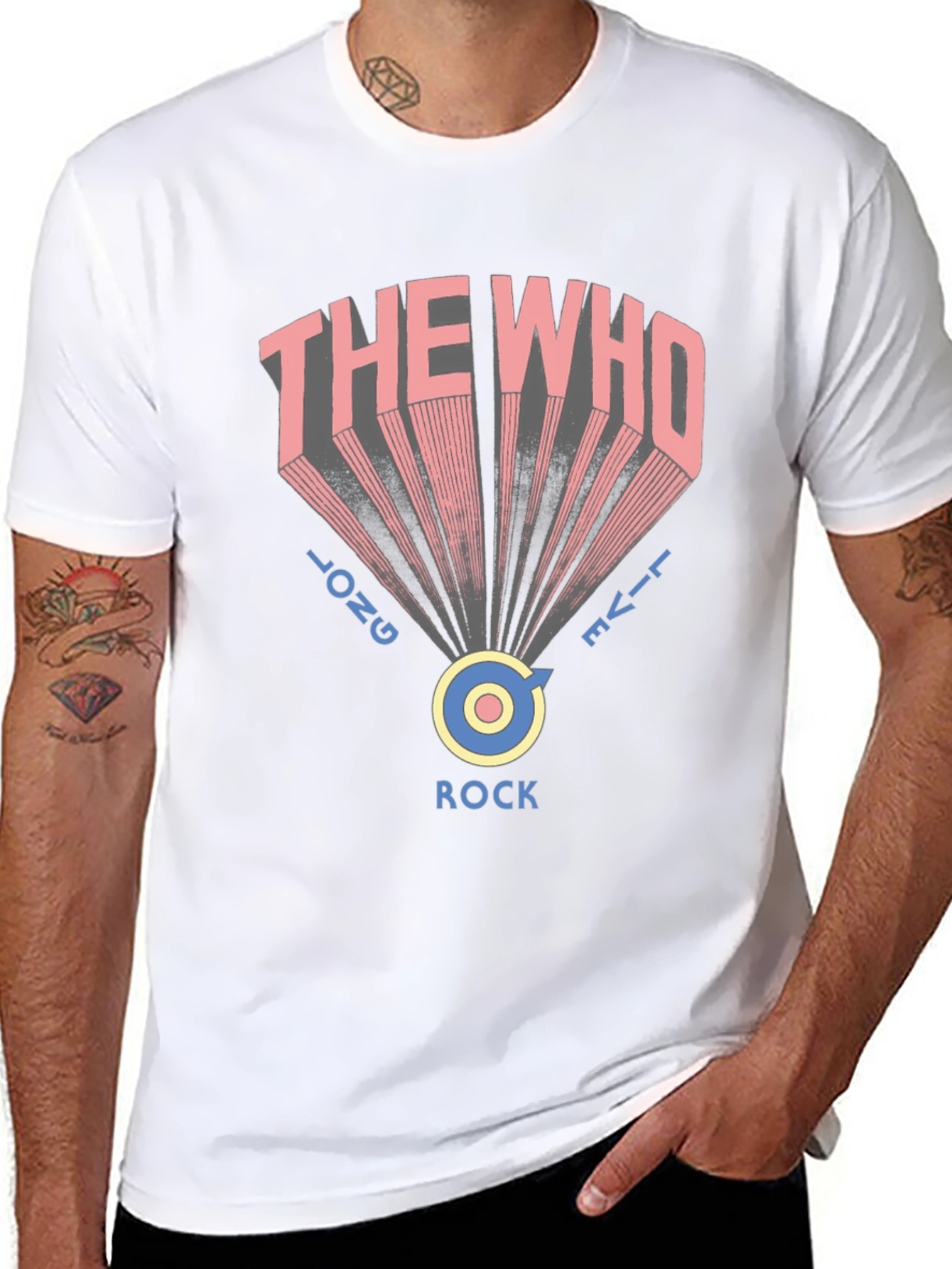 The Who Long Live Rock Black T-Shirt