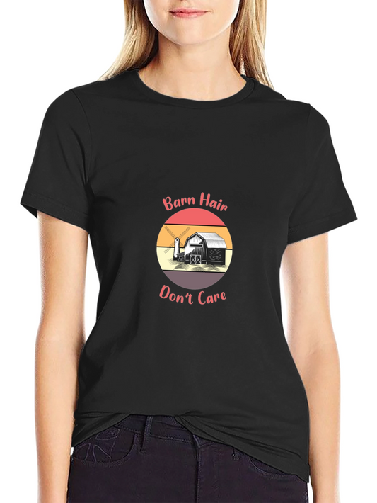 Barn Hair Dont Care Graphic Tee