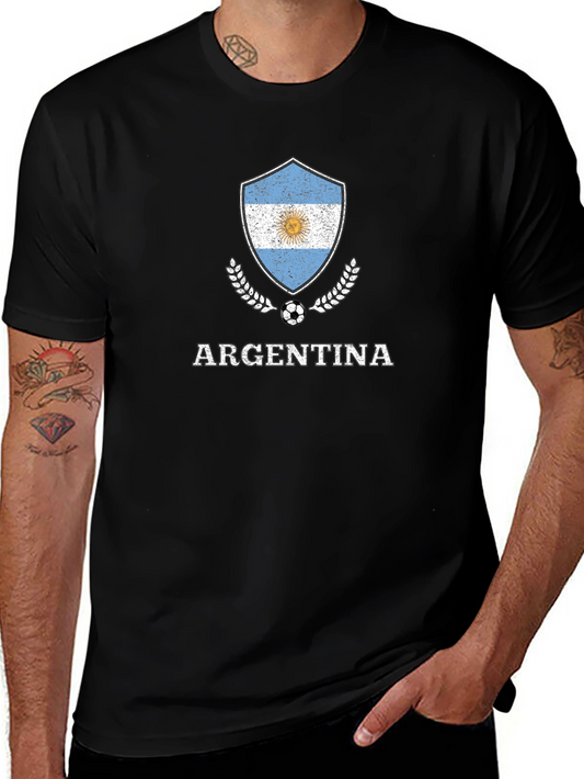 Argentina Soccer Graphic T-Shirt