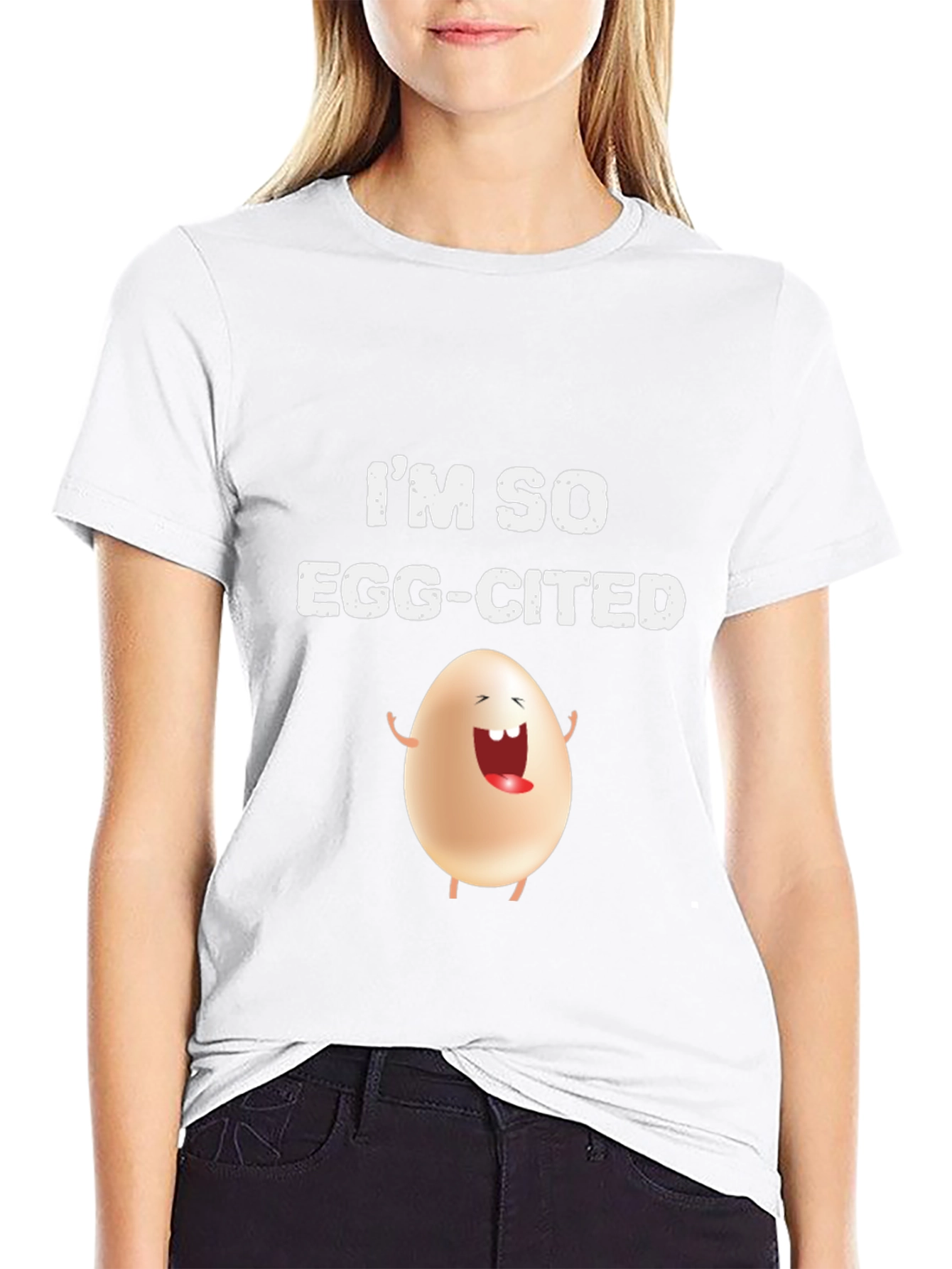 Funny Egg-Cited T-Shirt