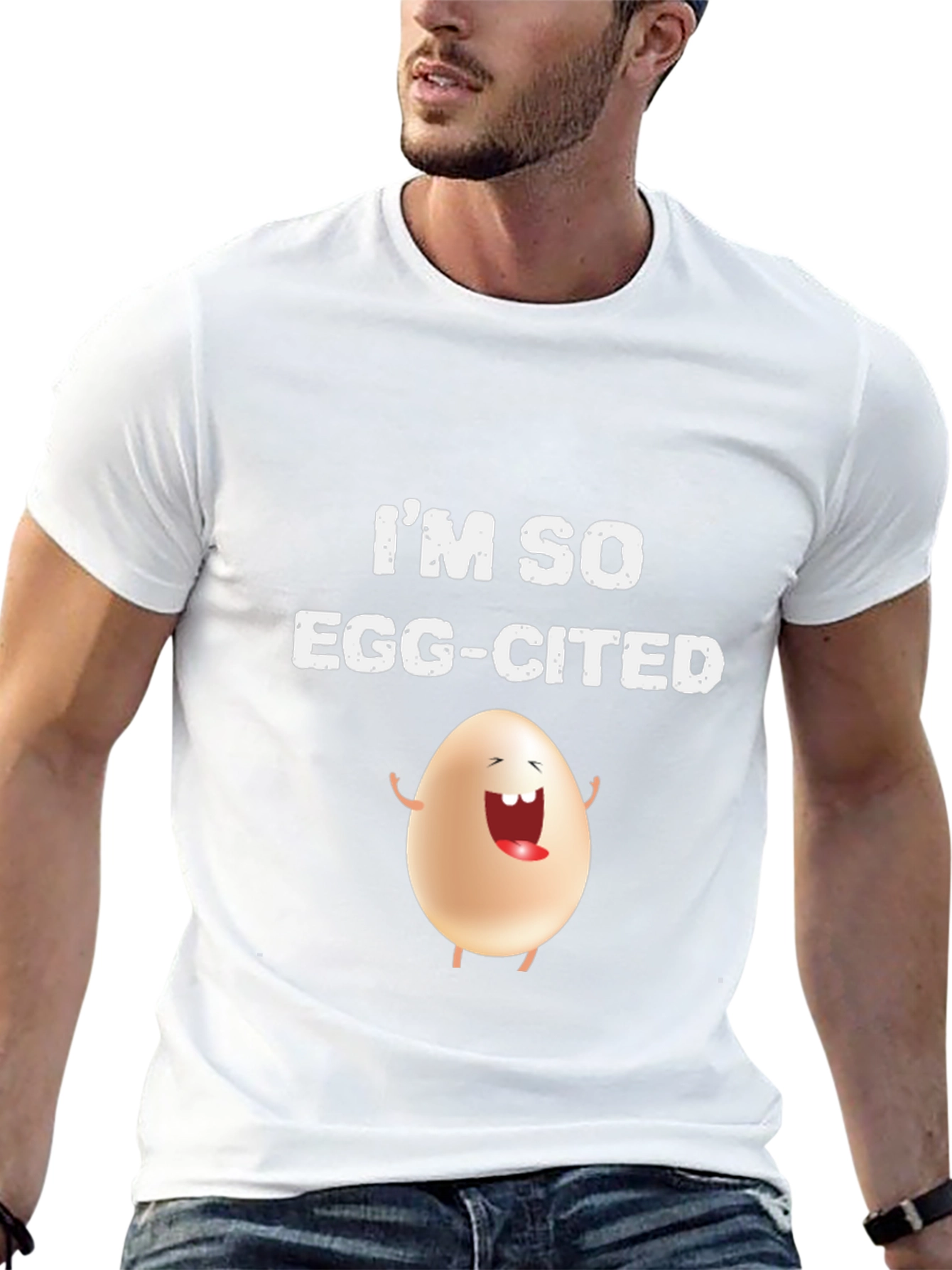 Funny Egg-Cited T-Shirt