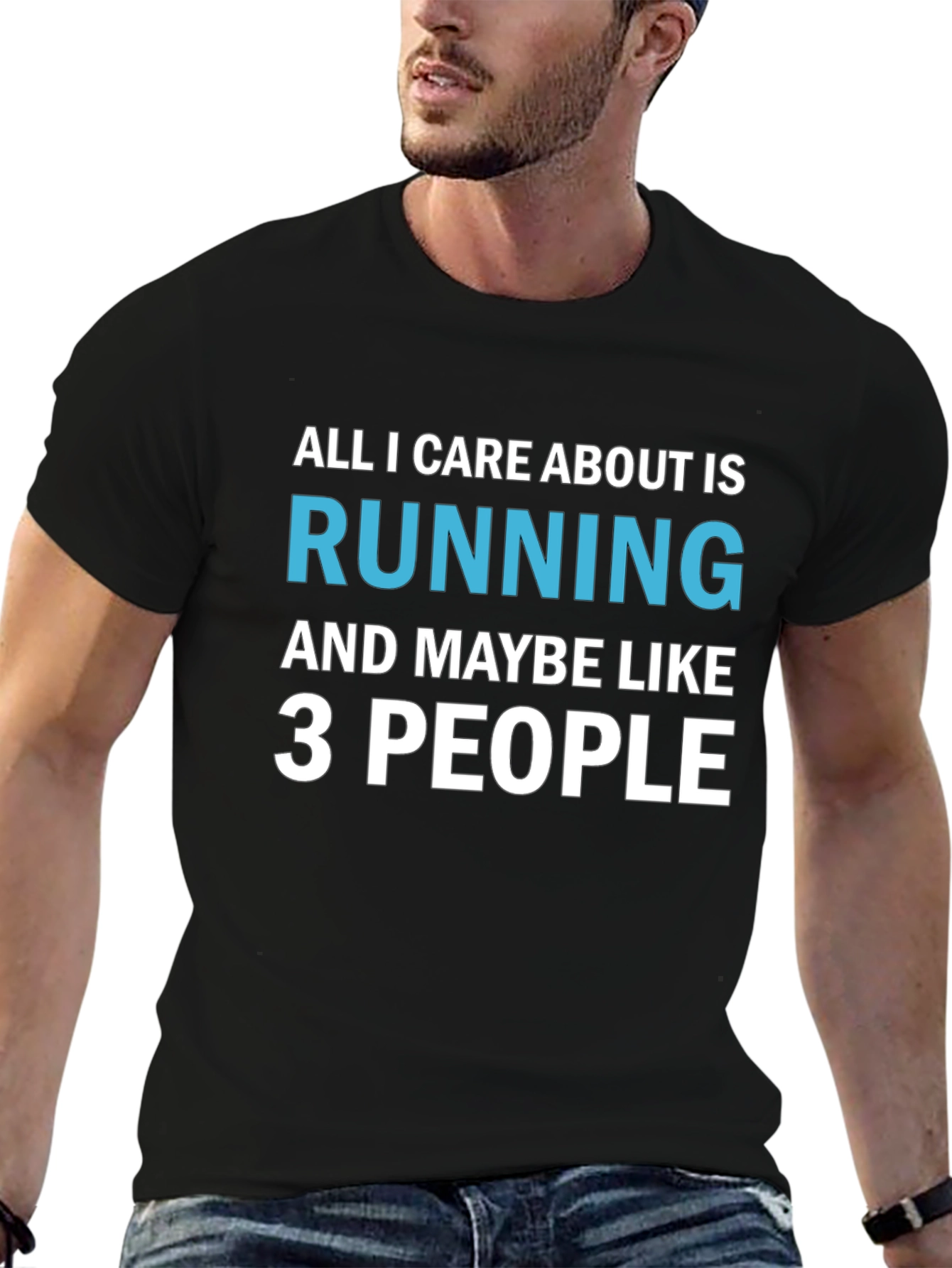 Running T-Shirt: All I Care About Is Running
